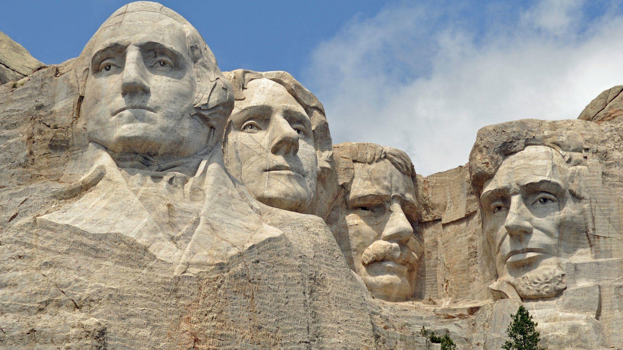 usa united states south dakota mount rushmore presidents rock HD