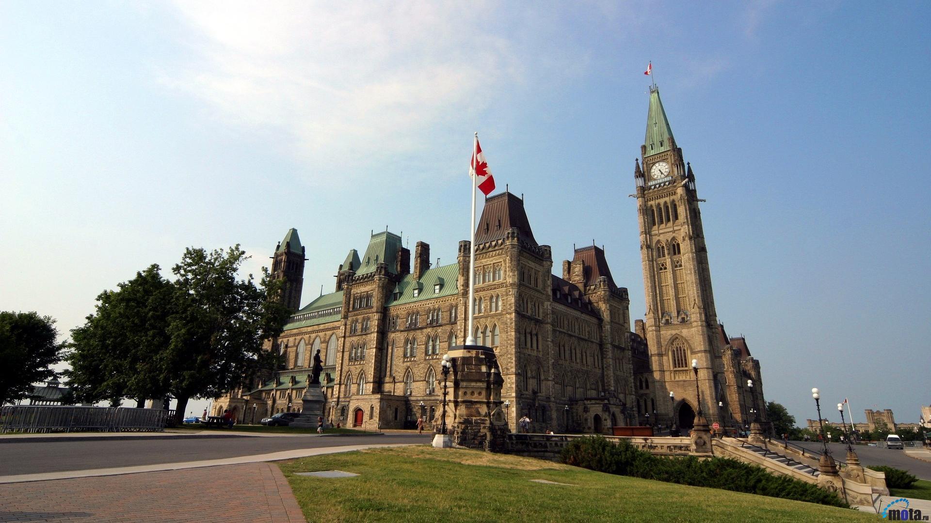 Download Wallpapers Parliament of Canada, Ottawa