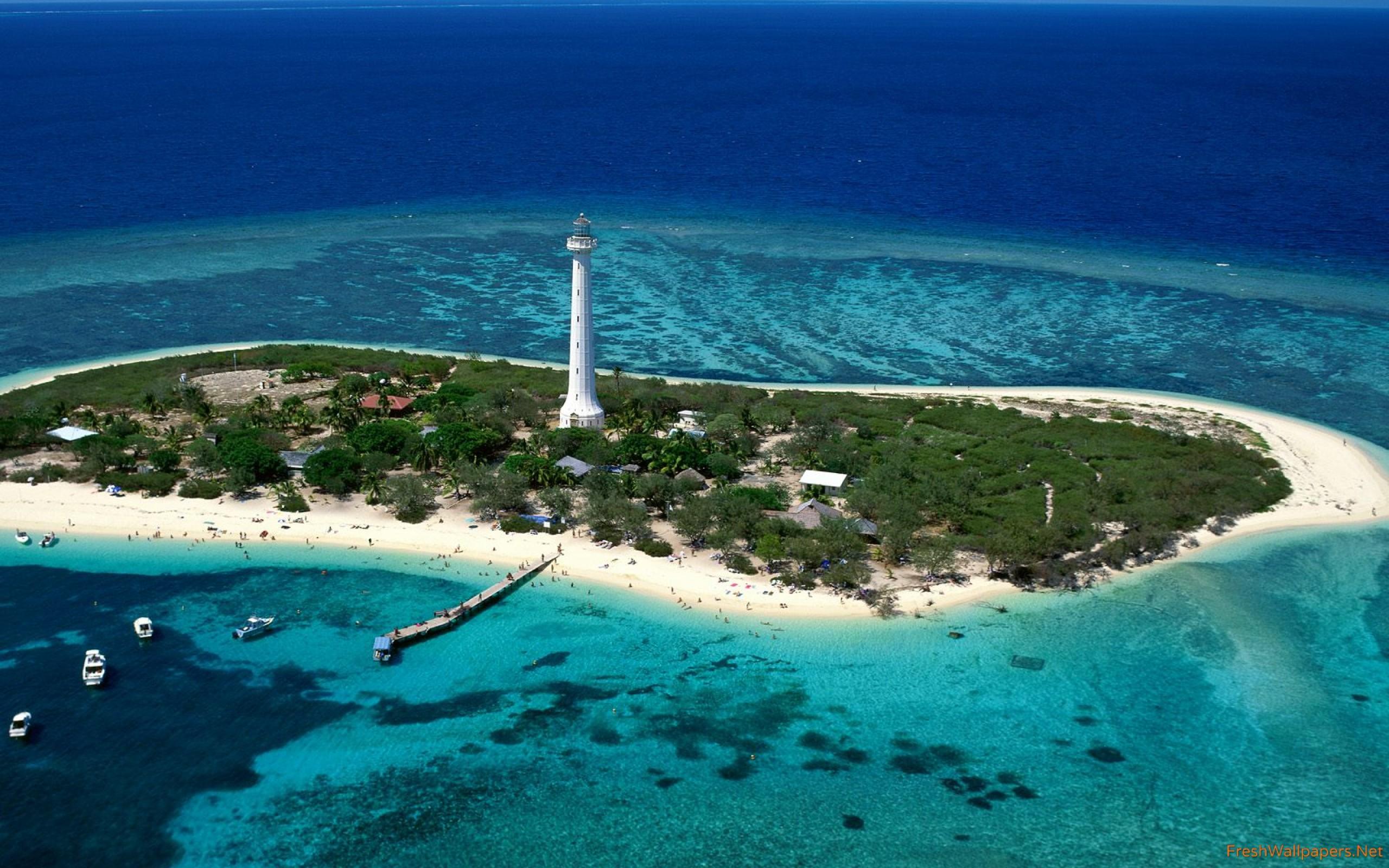 Amedee Lighthouse, New Caledonia wallpapers