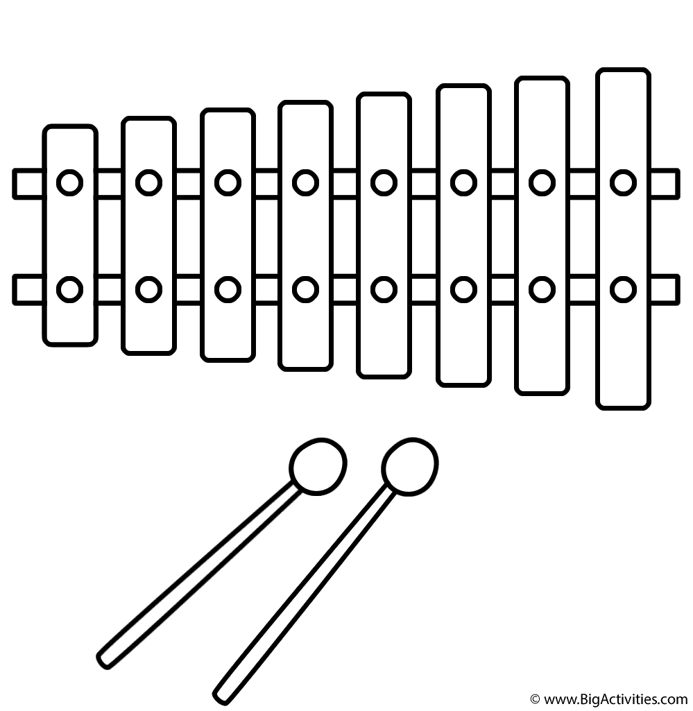 HD wallpapers xylophone printable coloring page wallpapers