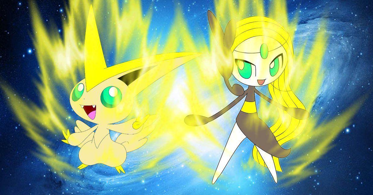 Super Meloetta and Super Victini wallpapers by RioluLucarioFan9000 on