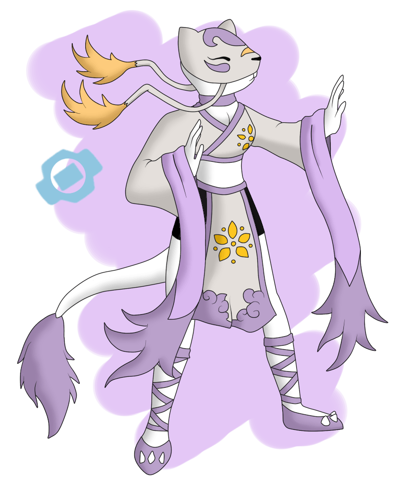 If Mienshao Were a Digimon… by HaruByakko