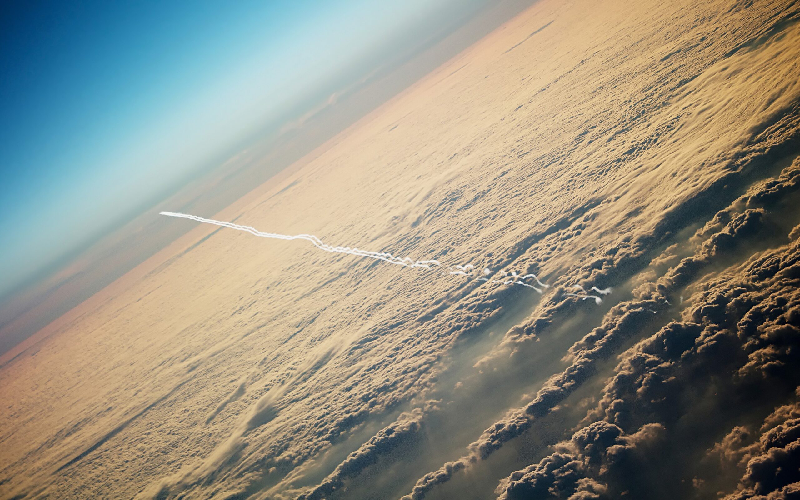 Download Clouds Aircraft wallpapers []