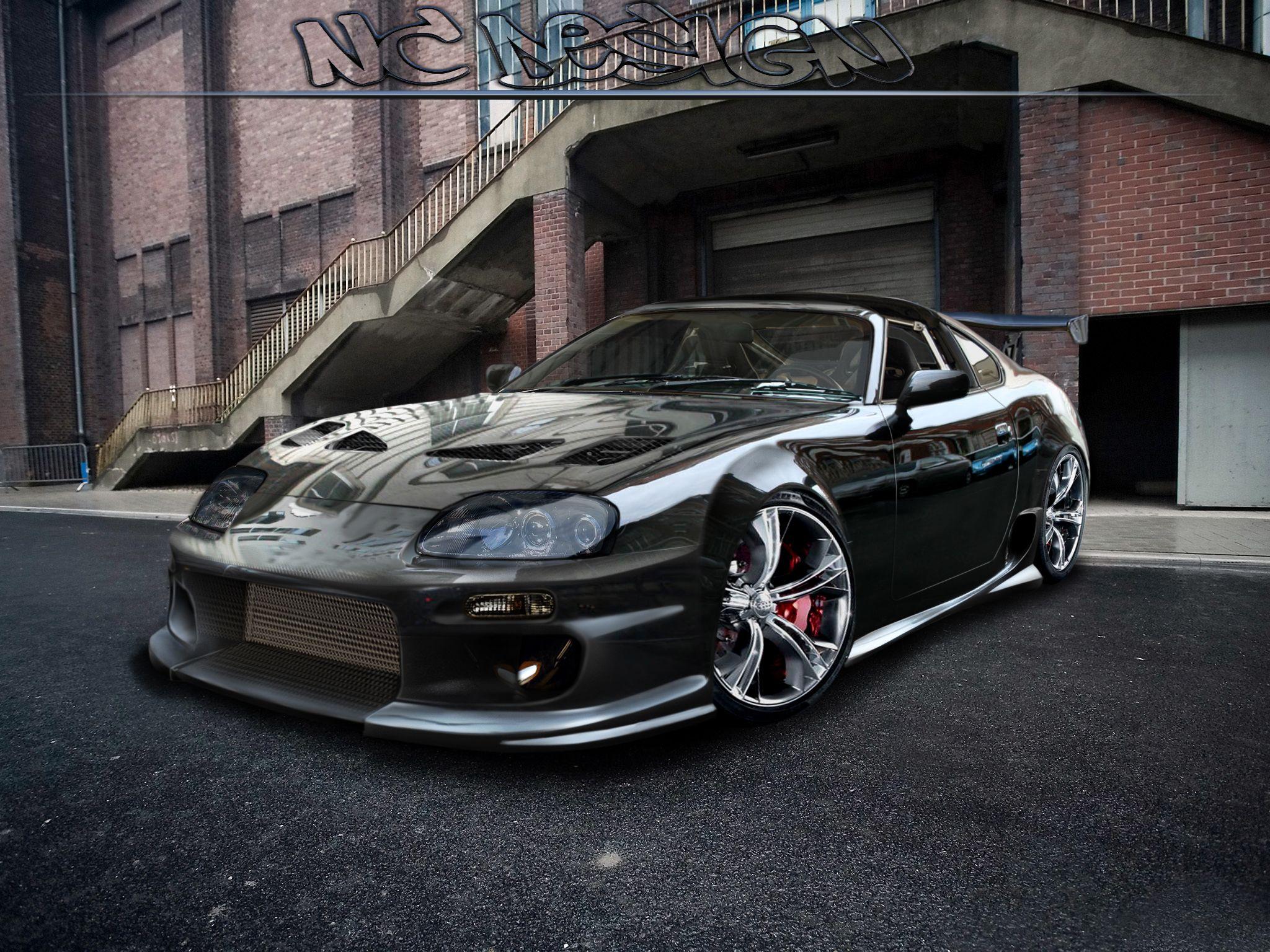 Toyota Supra black gallery. MoiBibiki