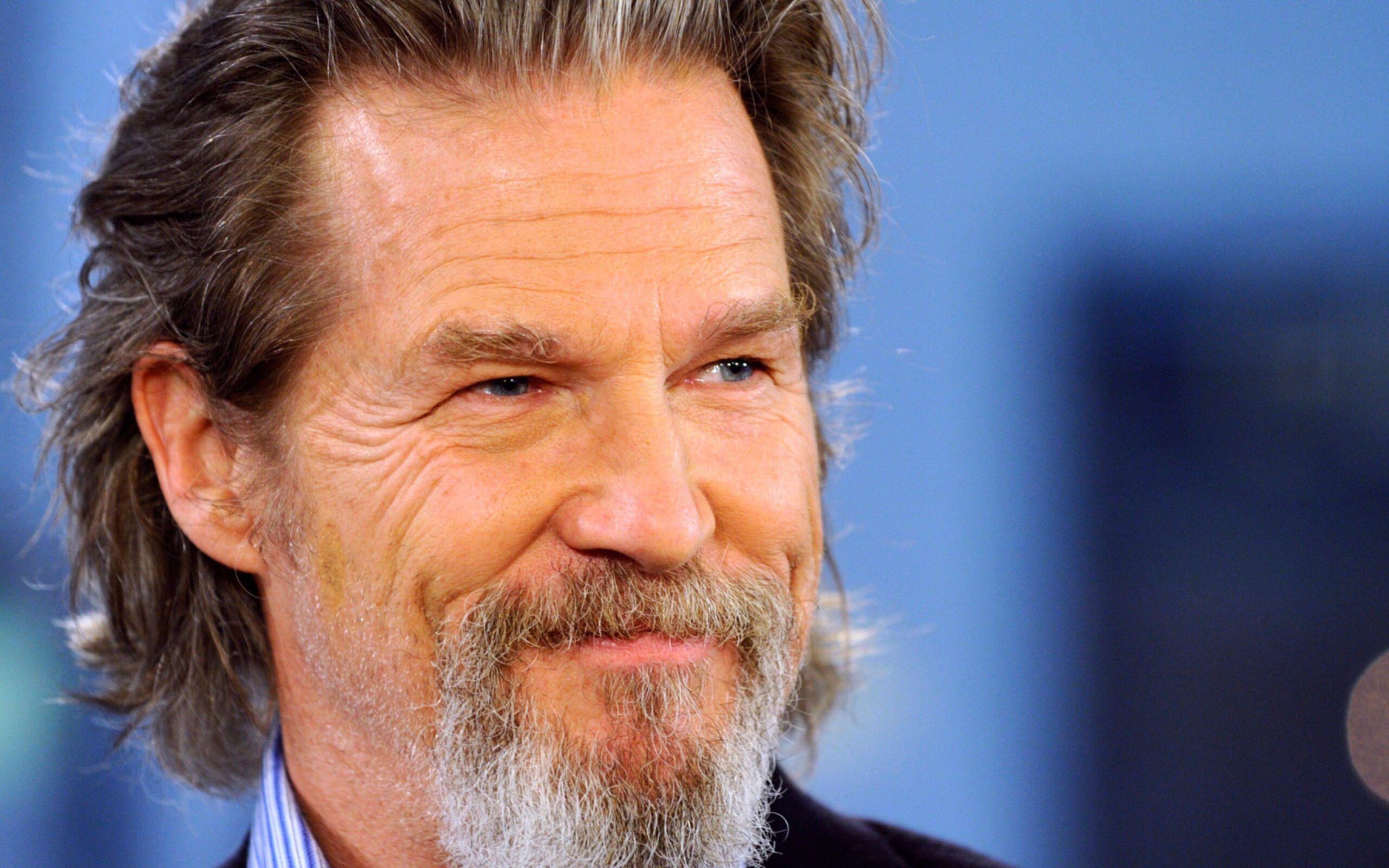 Download Jeff Bridges Smile Image 4K resolution 16:10 ratio