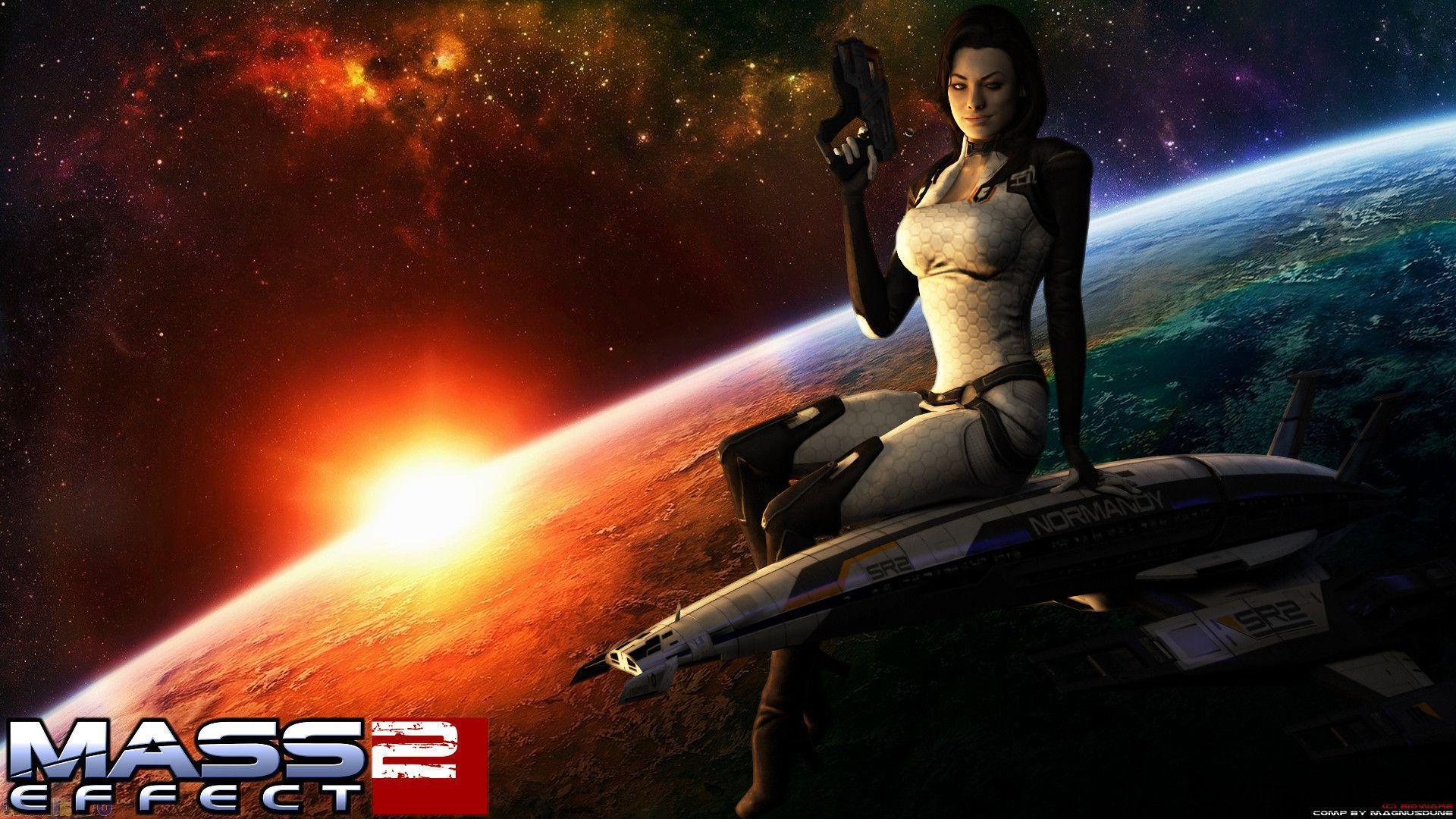 Download wallpapers mass, effect, Miranda, Lawson free desktop