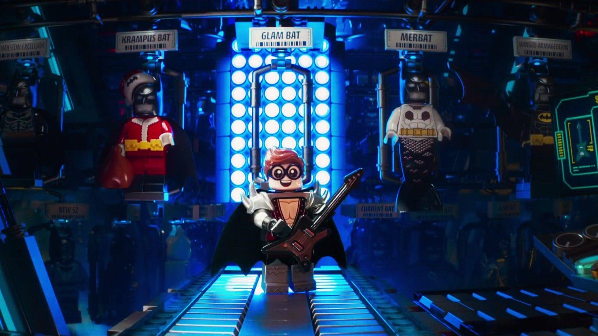 The LEGO Batman Movie Robin Holding Guitar Wallpapers 05580