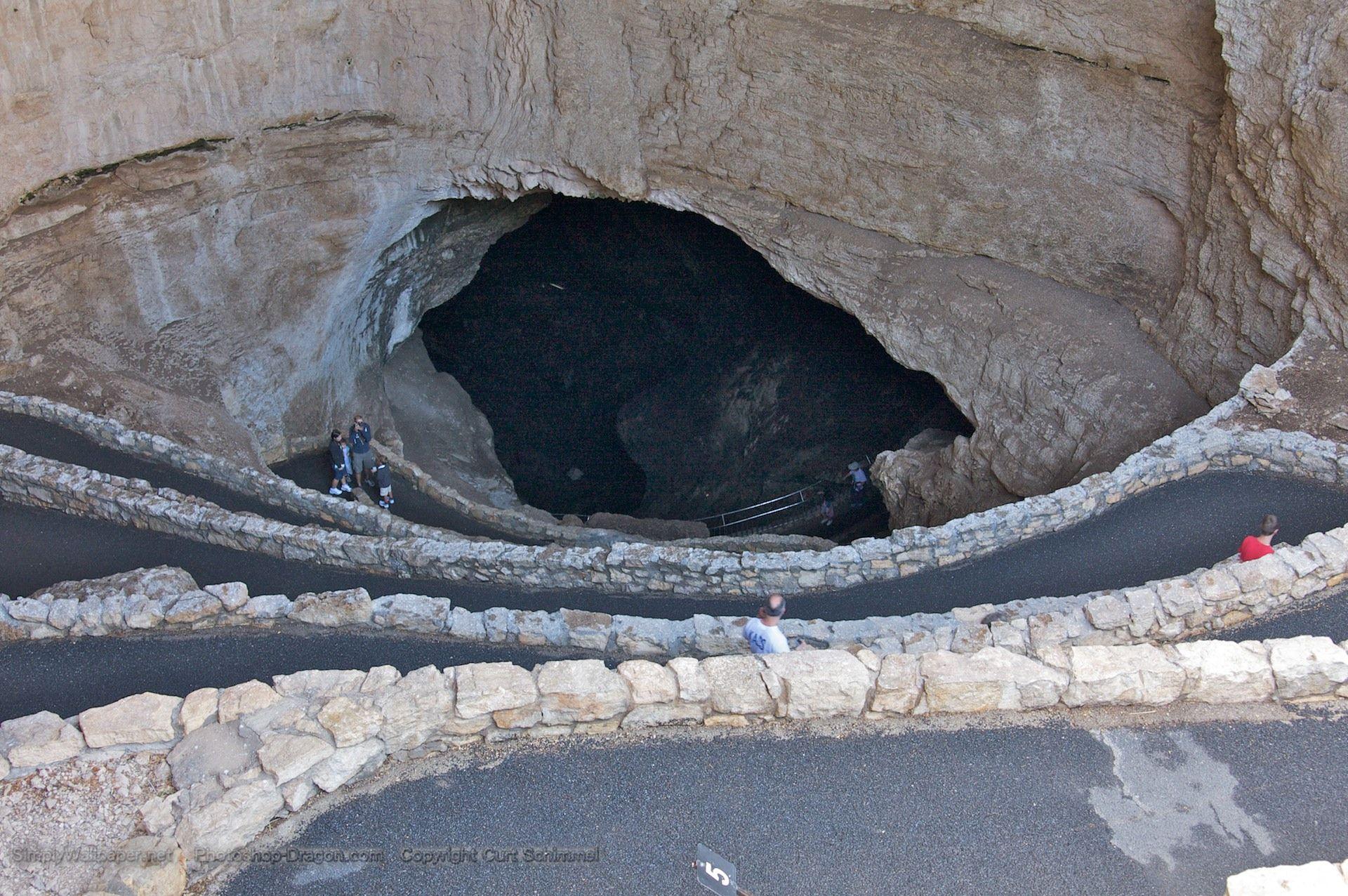 Entrance to Carlsbad Caverns Desktop Wallpapers