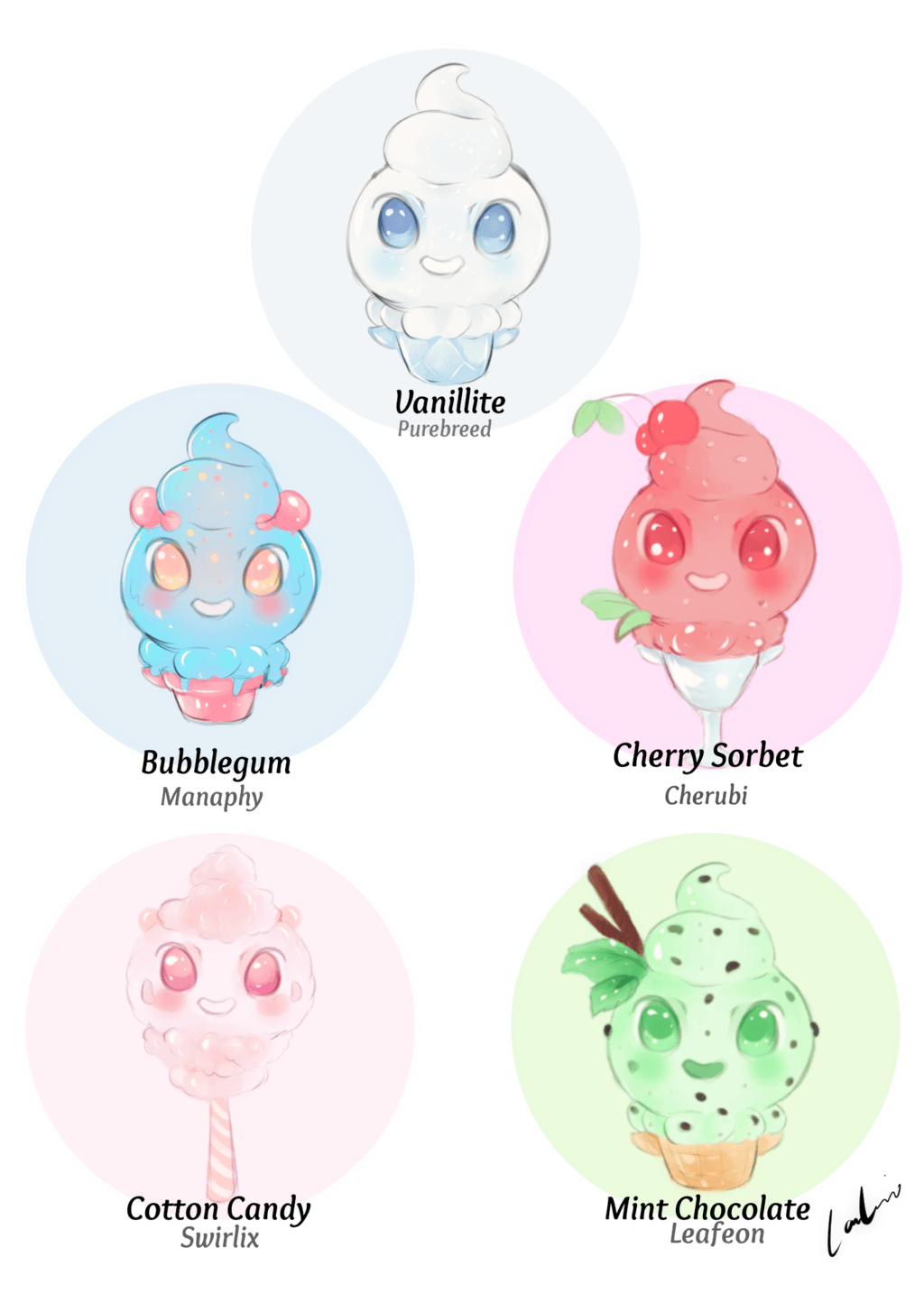 Vanillite Variations by XSkelletonVampX