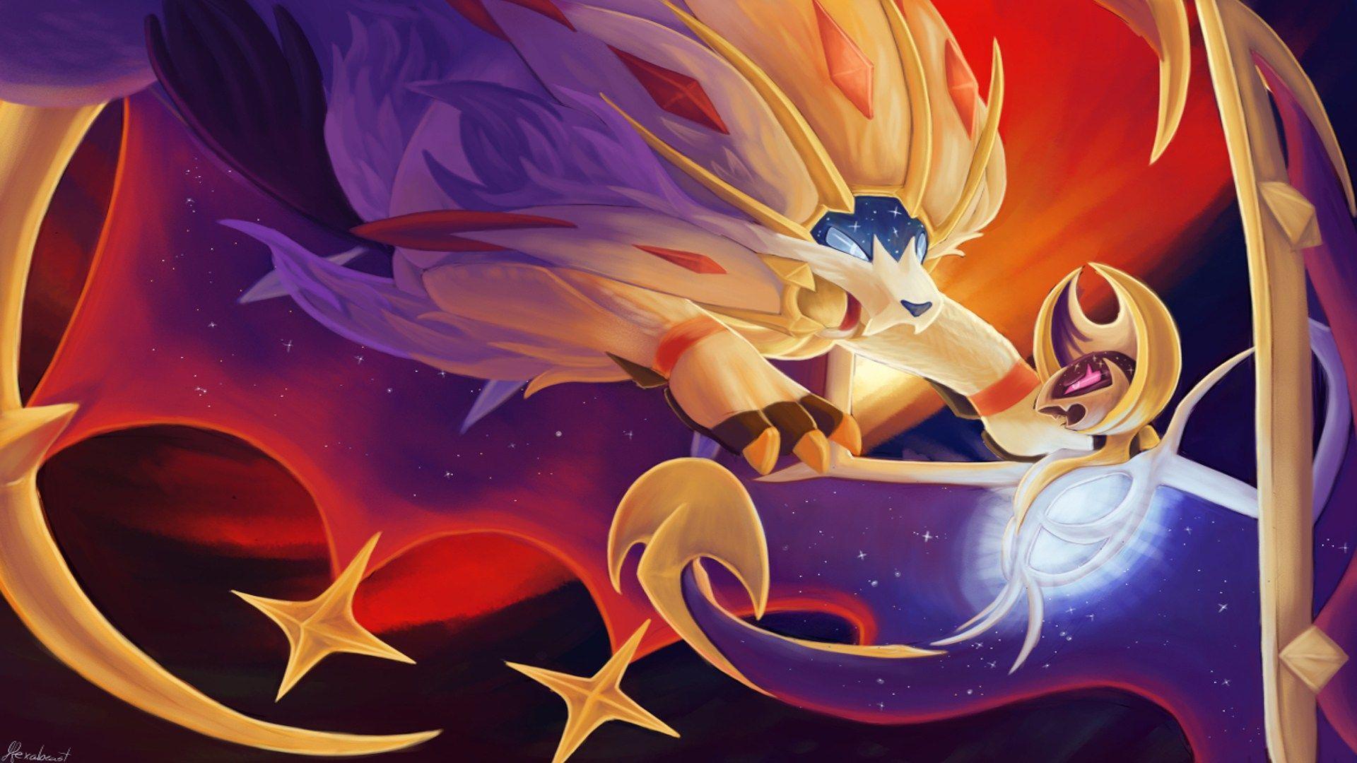 Pokemon, Pokemon Sun and Moon, Solgaleo HD Wallpapers & Backgrounds