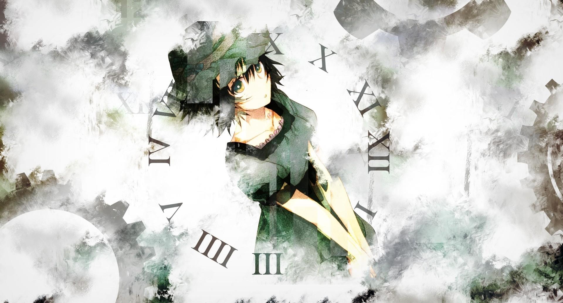 Download Shiina Mayuri, Steins Gate, Bird View, Clock