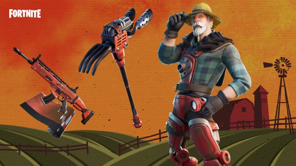 Farmer Steel Fortnite wallpapers