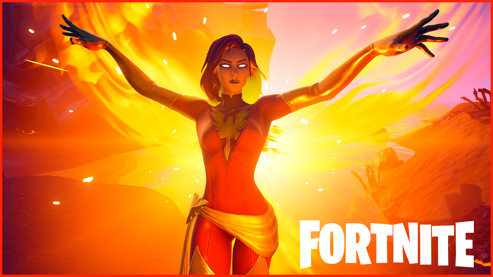 Dark Phoenix Fortnite wallpapers