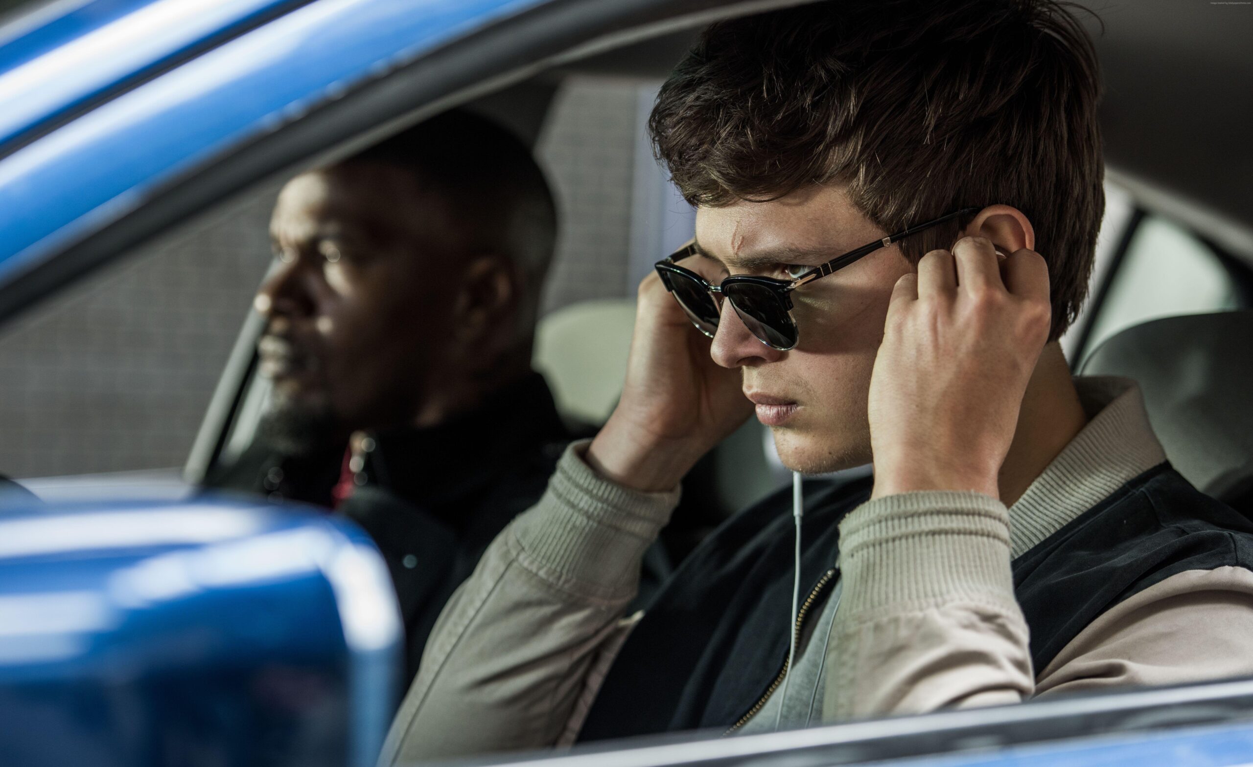 Wallpapers Baby Driver, Ansel Elgort, Jamie Foxx, 8k, Movies