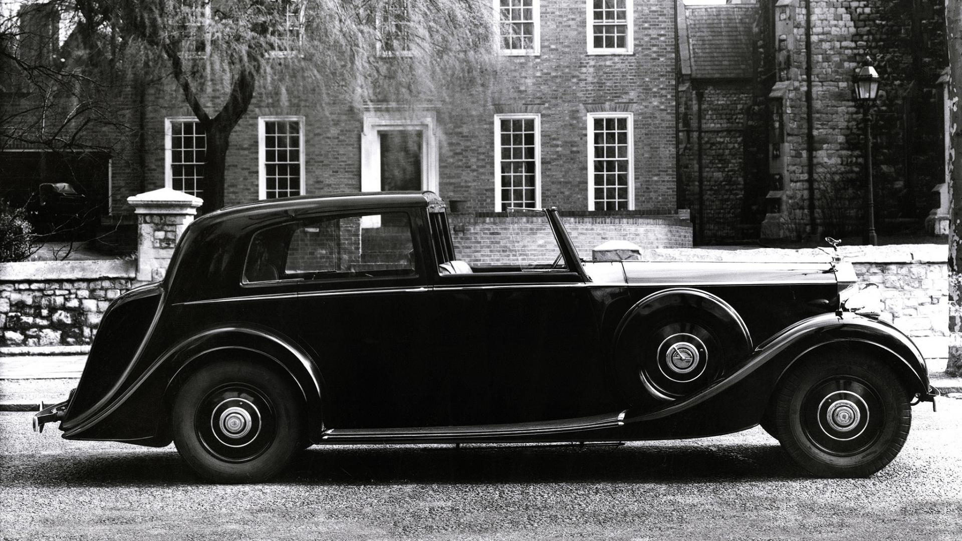 Rolls royce phantom black cars classic wallpapers