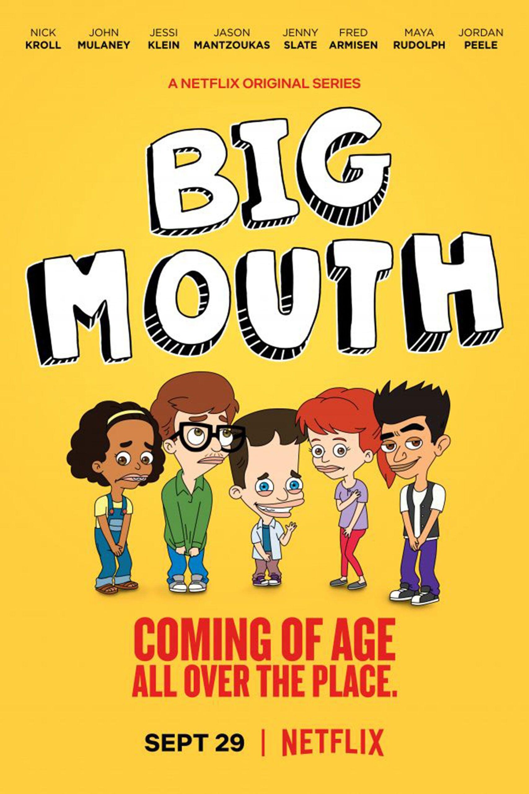 Big Mouth: Nick Kroll Netflix animated series debuts teasers