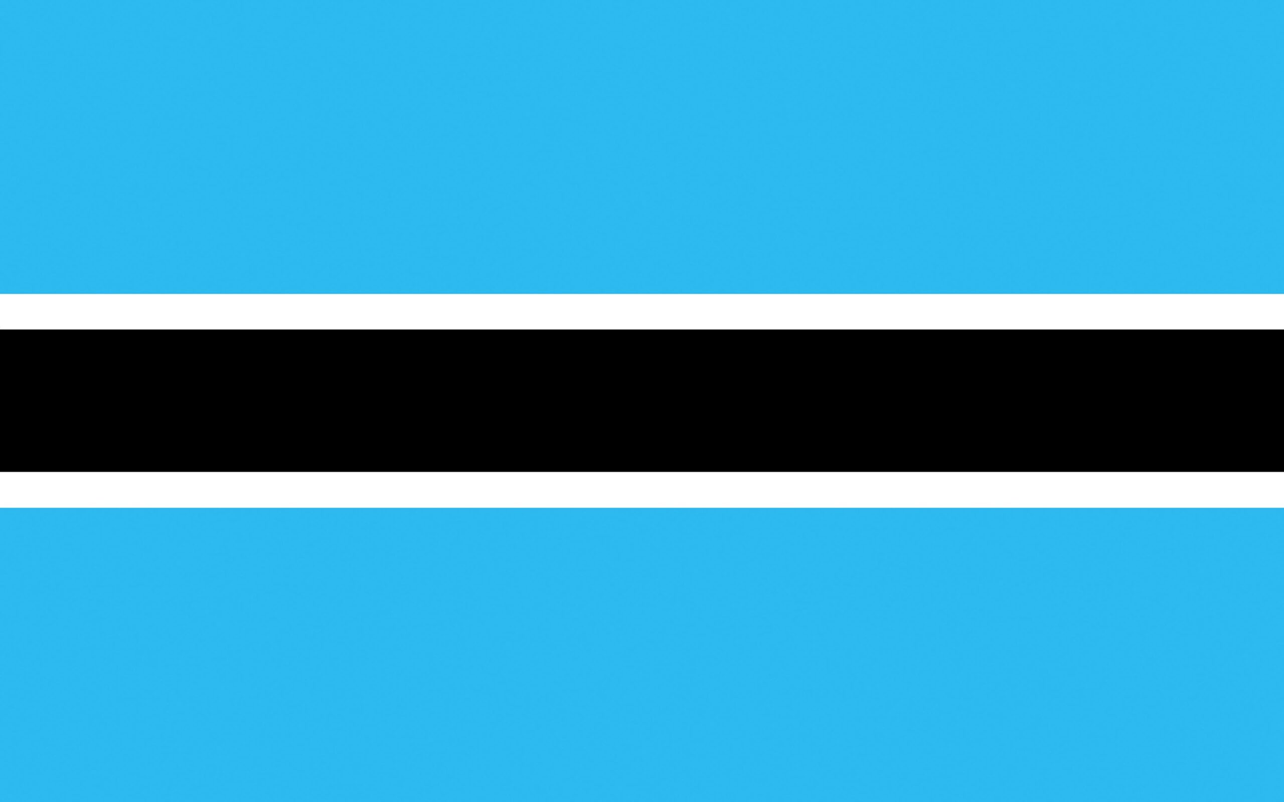 Wallpapers Botswana Flag Stripes