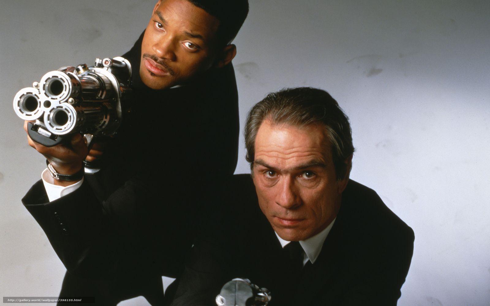 Download wallpapers Men in Black, Will Smith, Tommy Lee Jones free