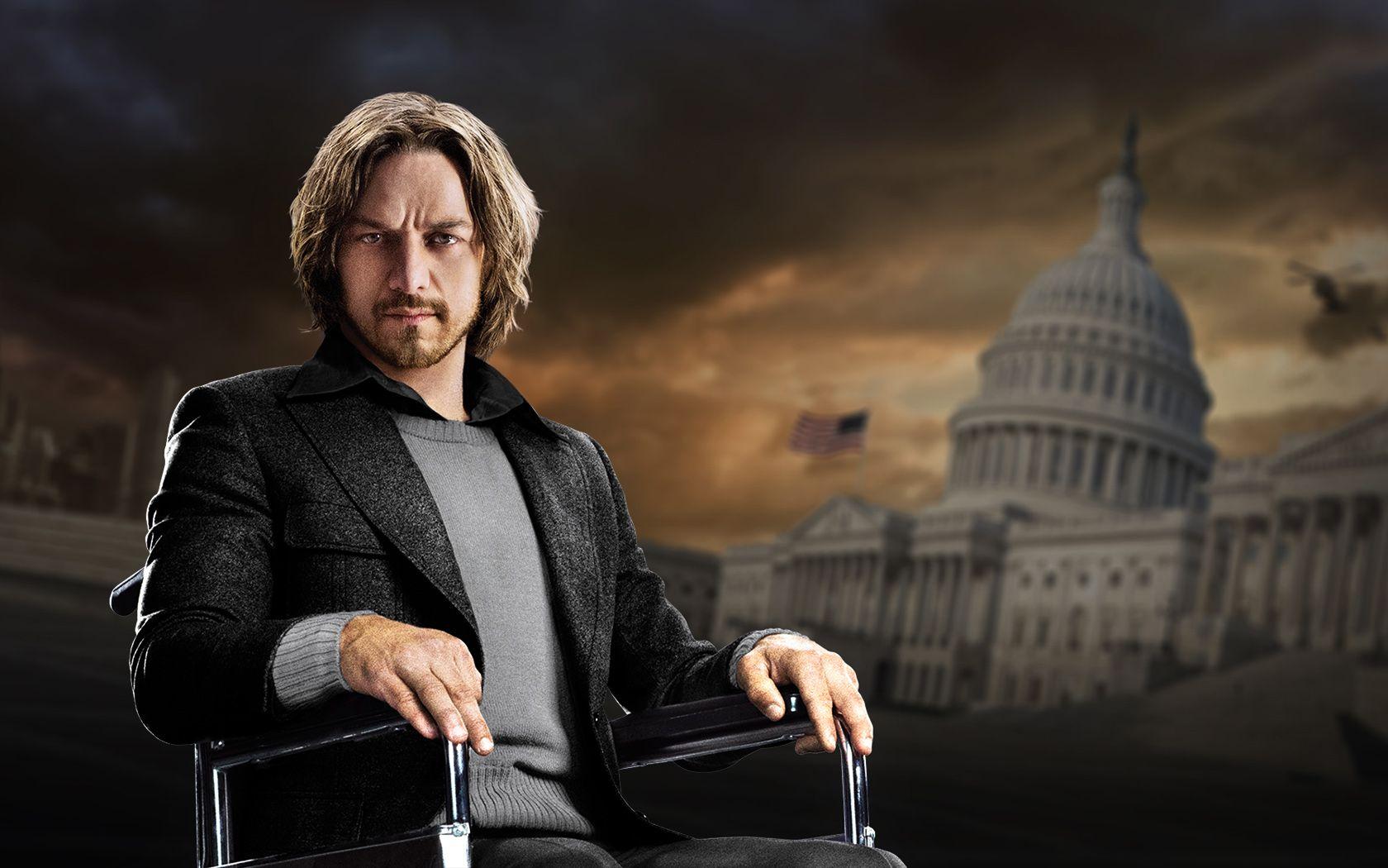 Young Professor Xavier Played By James McAvoy Wallpapers and