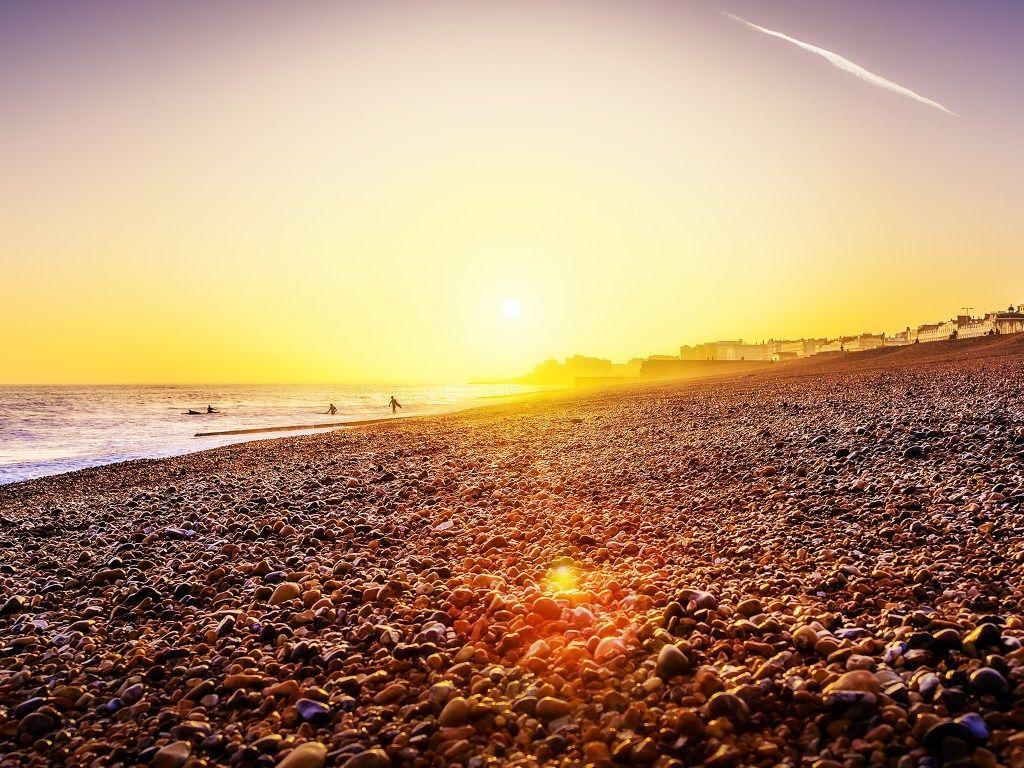 Brighton Beach Sunset Ipad 4 Wallpapers HD Pic wallpapers at GetHDPic