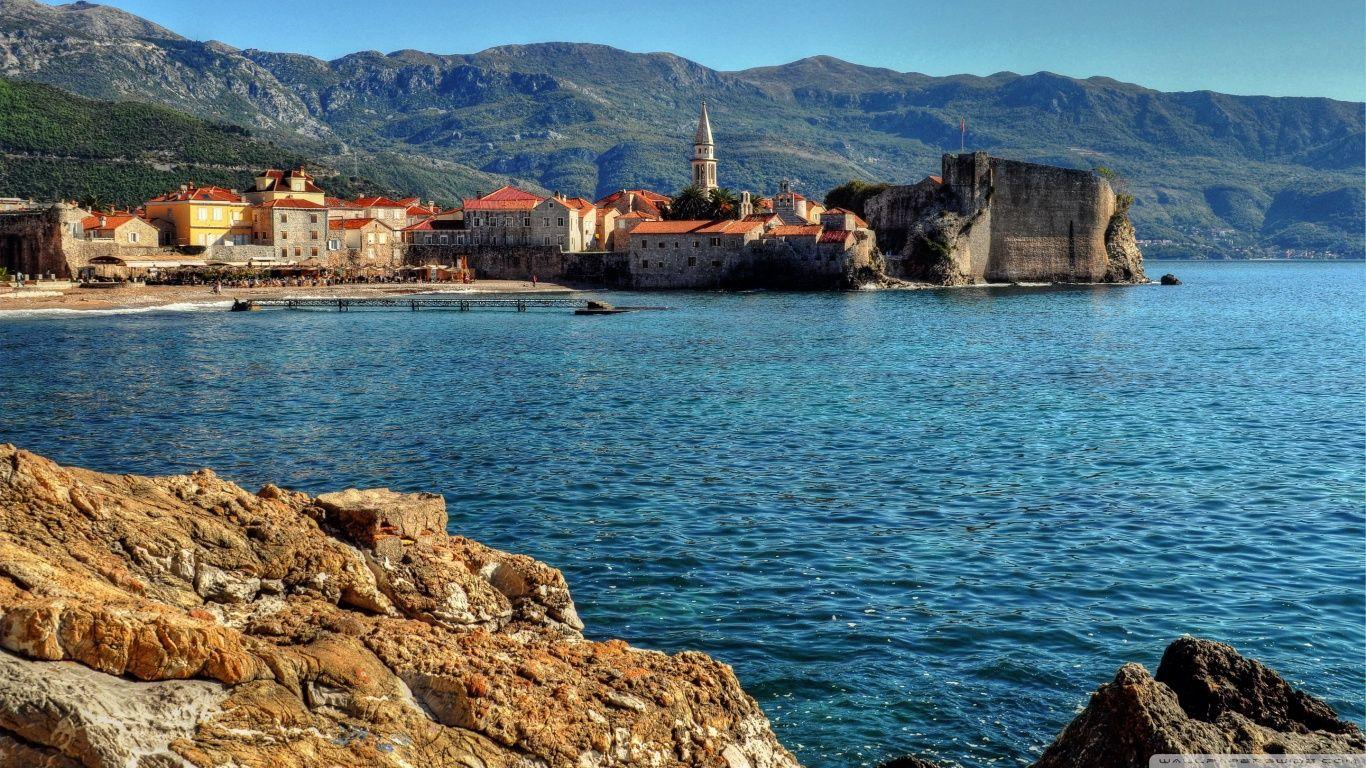 Montenegro Coast Water Budva HD desktop wallpapers : High