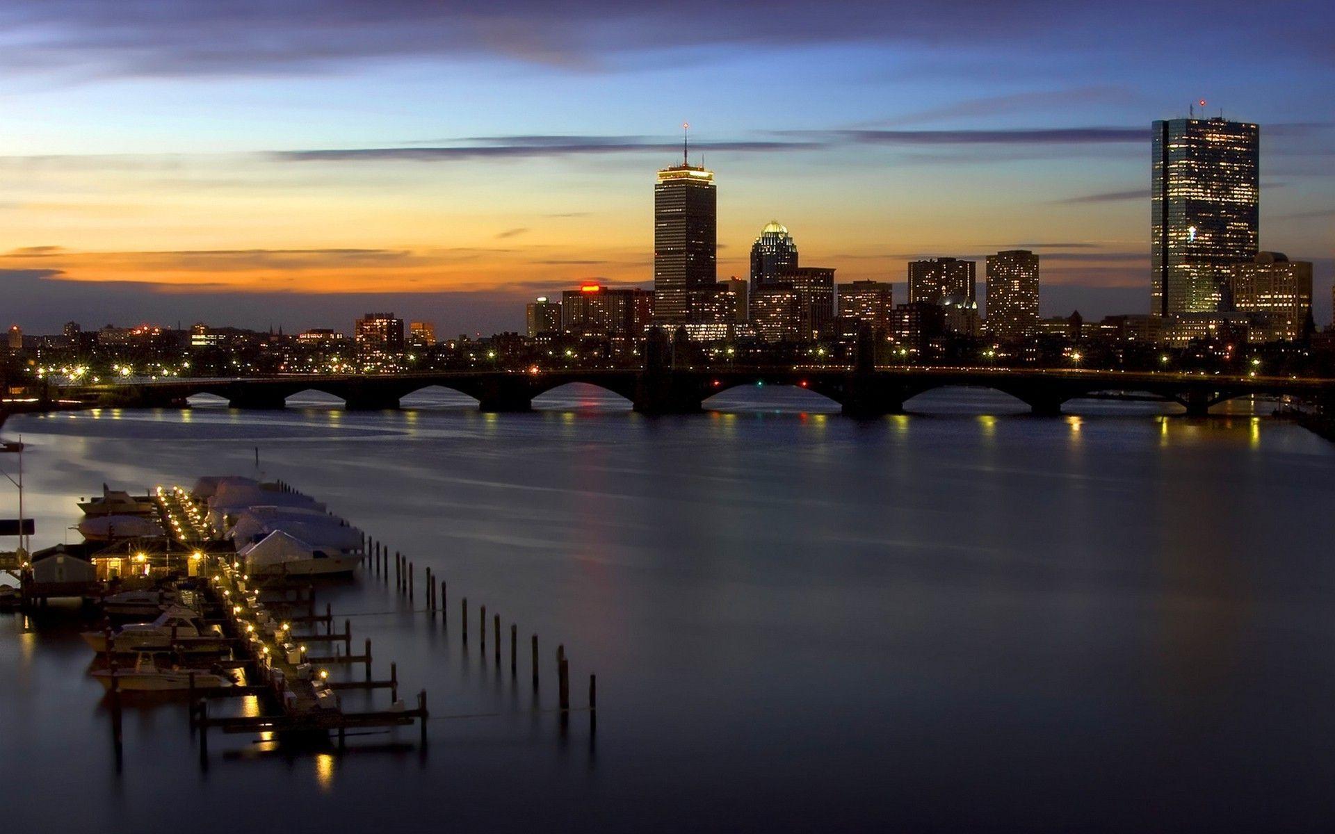 Boston Skyline Wallpapers