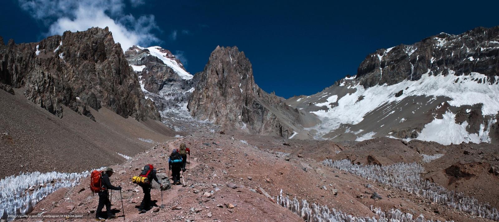 Download wallpapers Aconcagua, Mendoza, Argentina, Mountains free