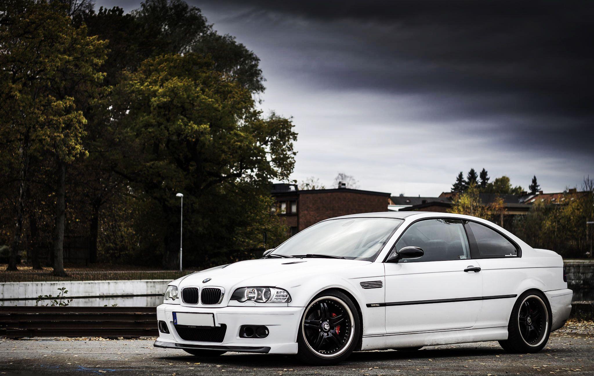 BMW E46 white wallpapers