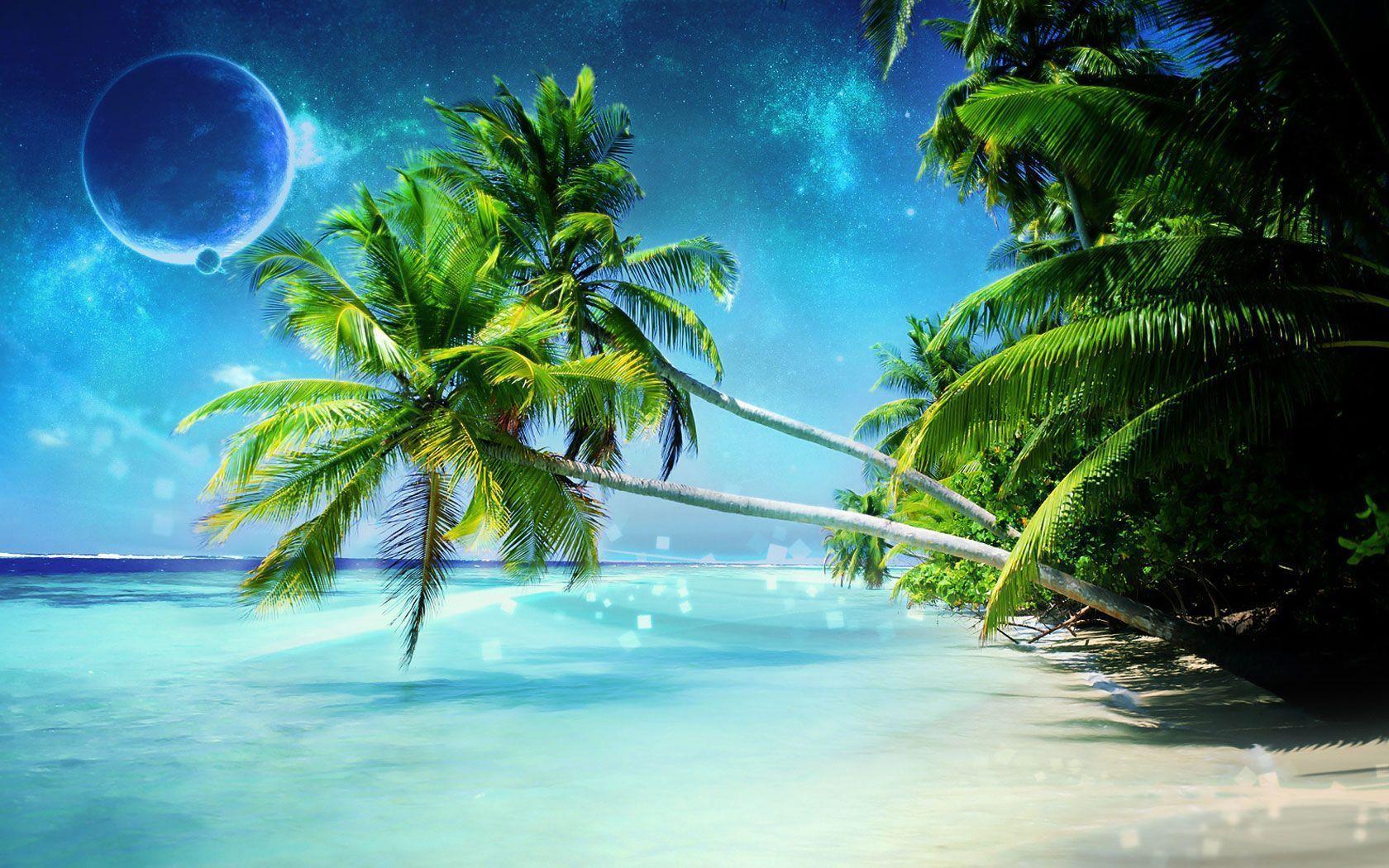 FunMozar – 3d High Resolution Widescreen Beach Wallpapers