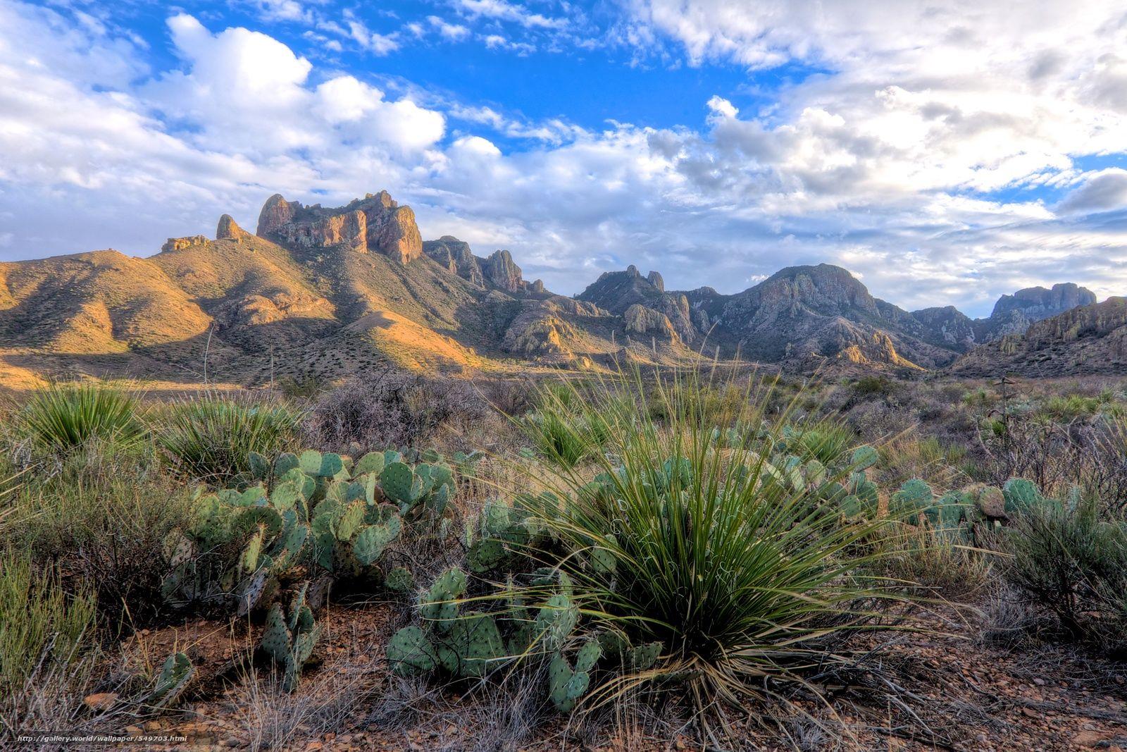 Download wallpapers texas, Big Bend National Park, Mountains, Rocks