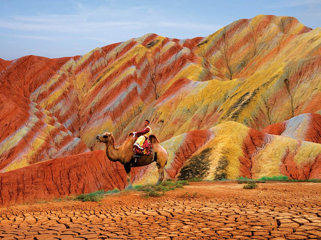 Zhangye Danxia landform 3