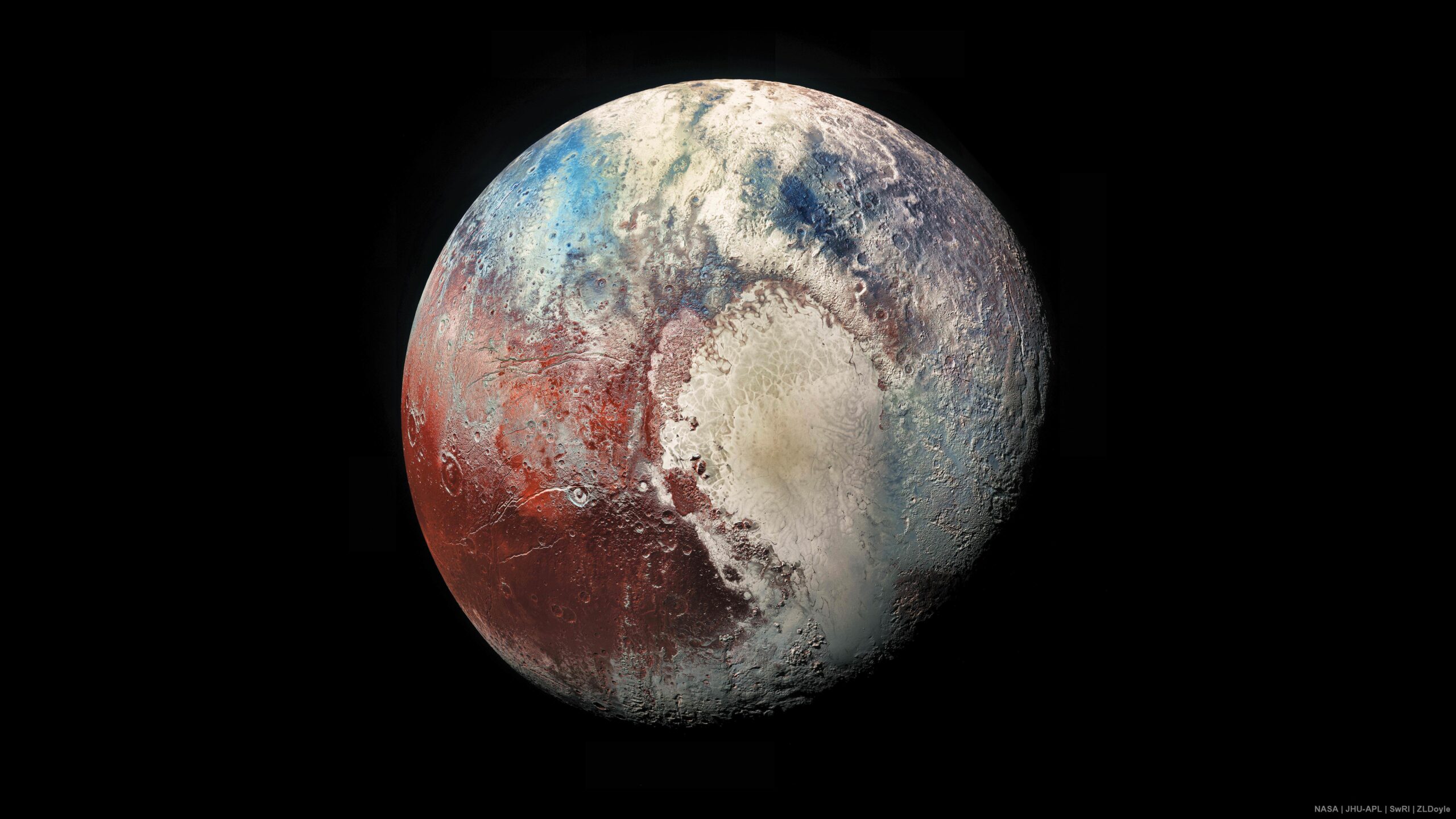 I turned the Pluto image into an 8K wallpapers for those that want it