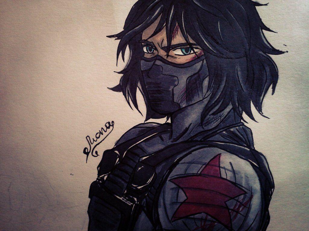 Bucky Barnes / Winter Soldier by Anastasia1312