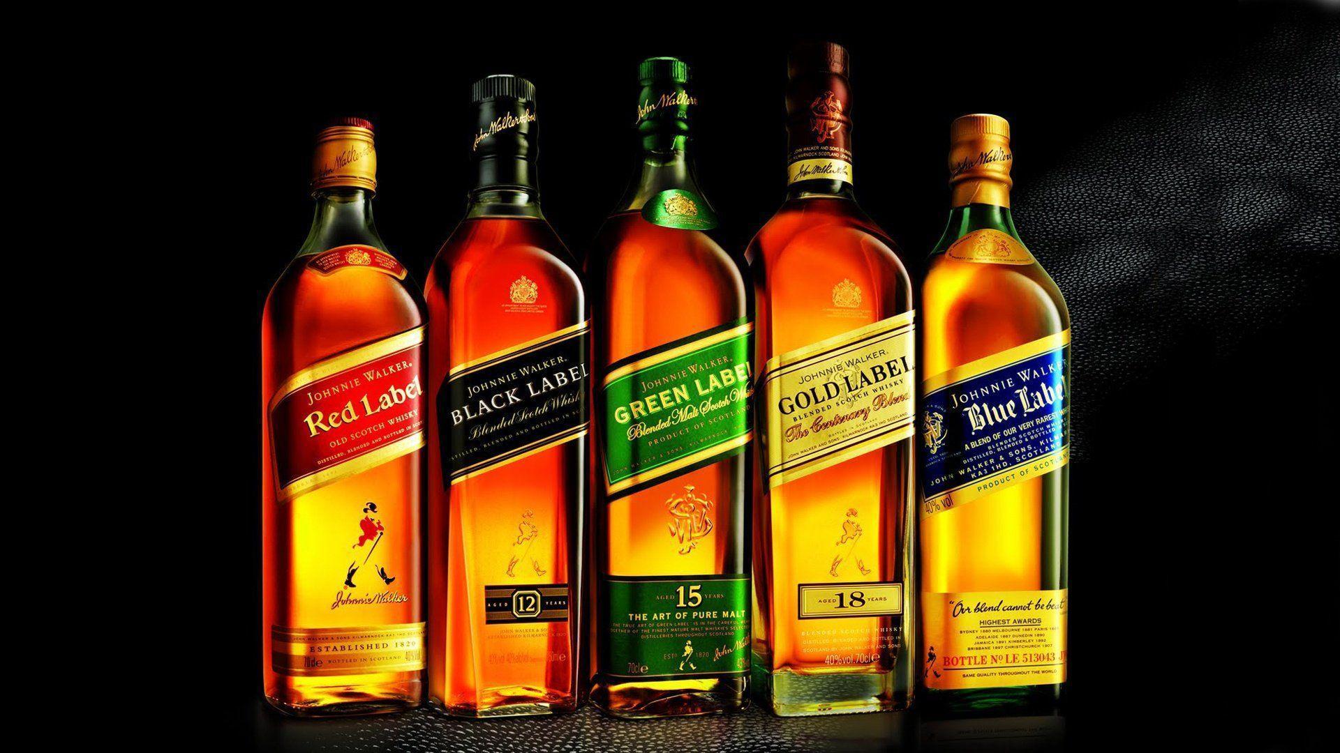 Johnnie Walker Logo Transparent Wallpapers