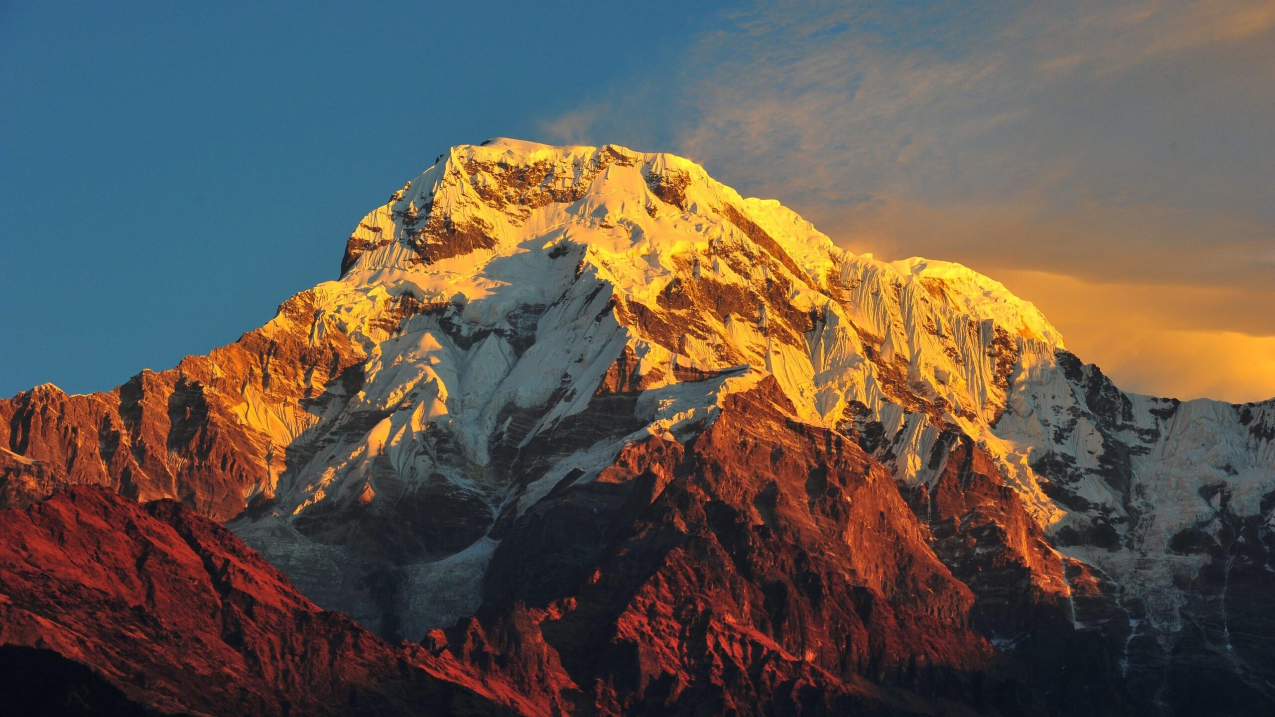 Annapurna Massif Himalayas, Nepal UHD 4K Wallpapers