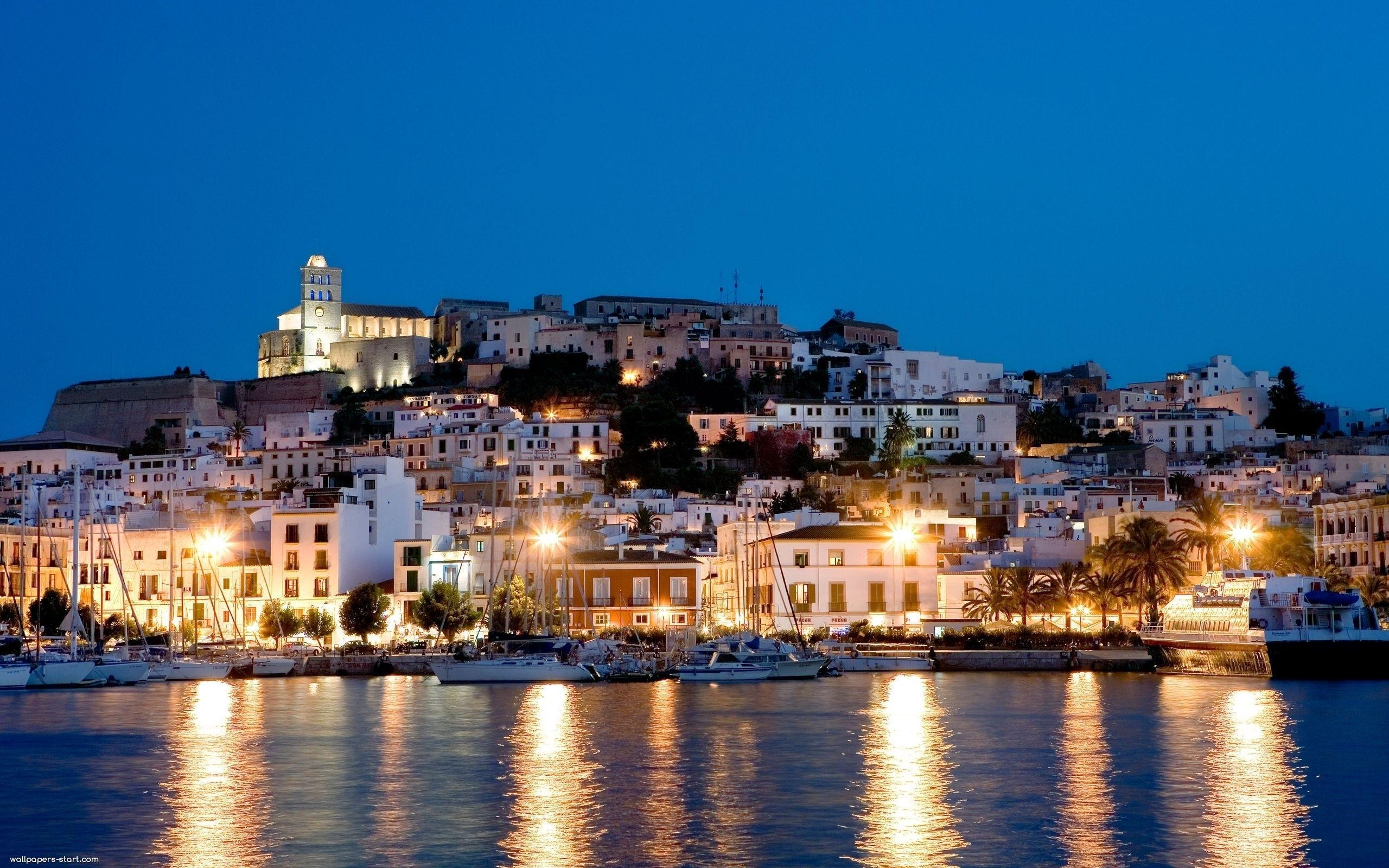 Ibiza at Night Wallpapers