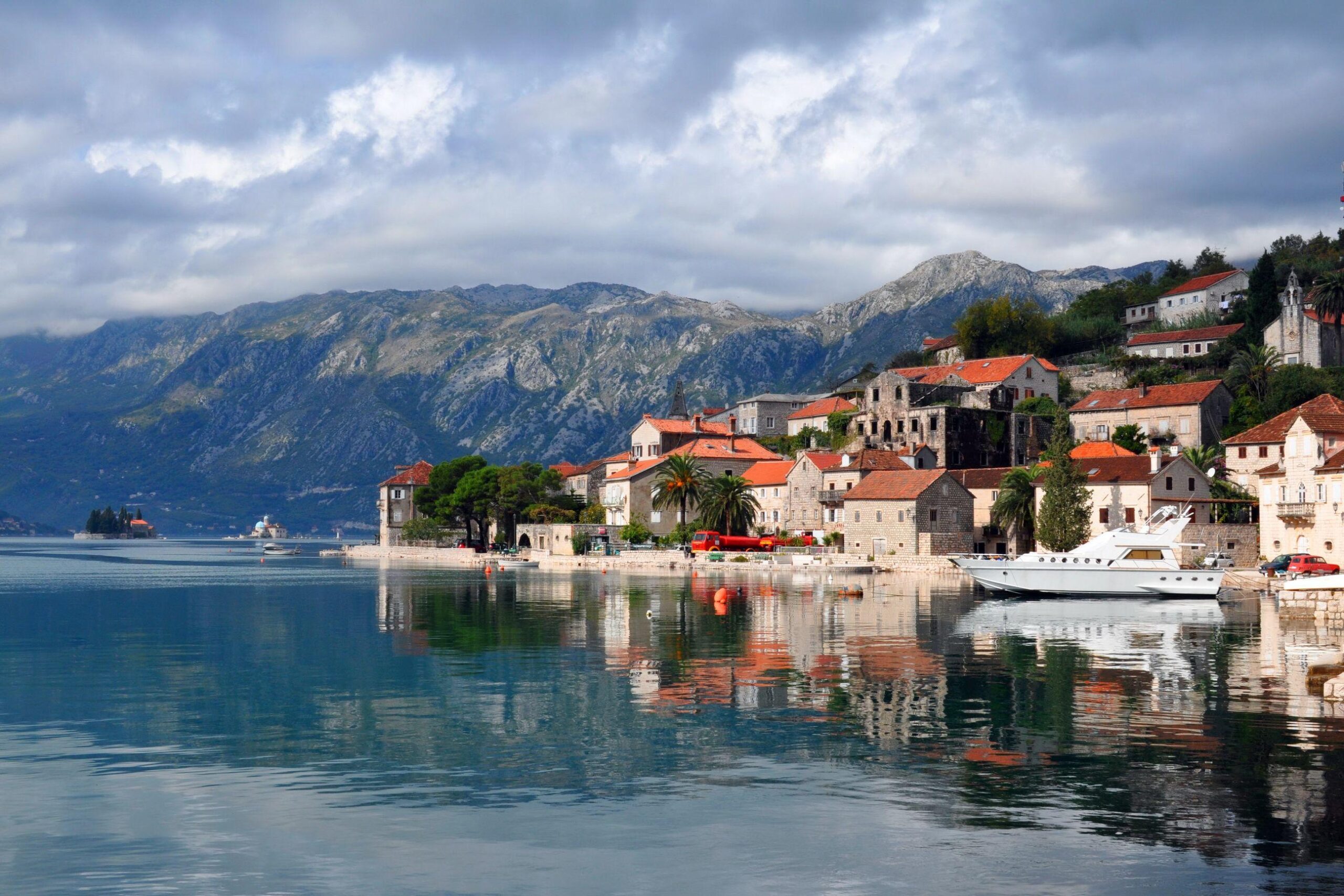 Pictures Perast Montenegro Sea Coast Cities Houses