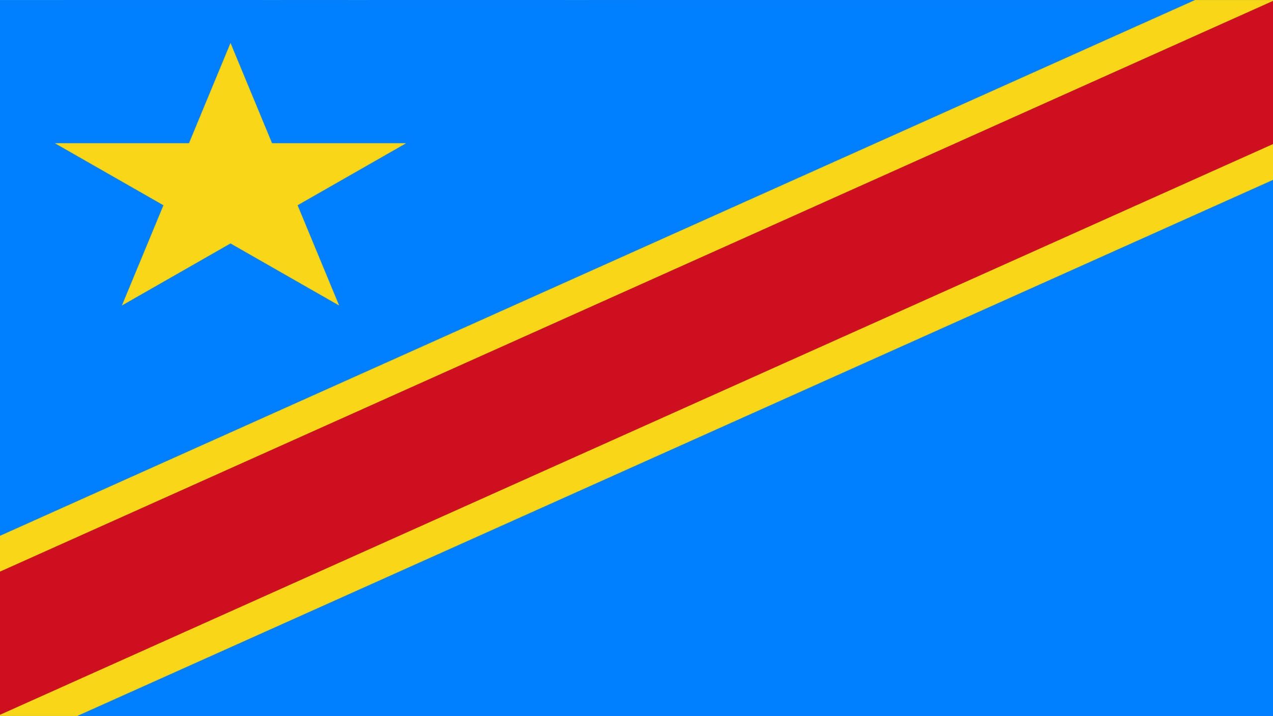 Democratic Republic Of The Congo Flag UHD 4K Wallpapers