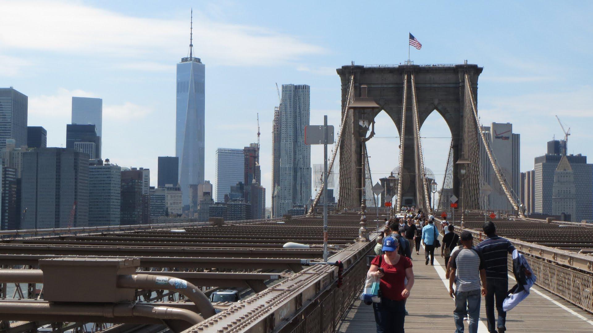 Sightseeing in New York City / One World Trade Center / Brooklyn