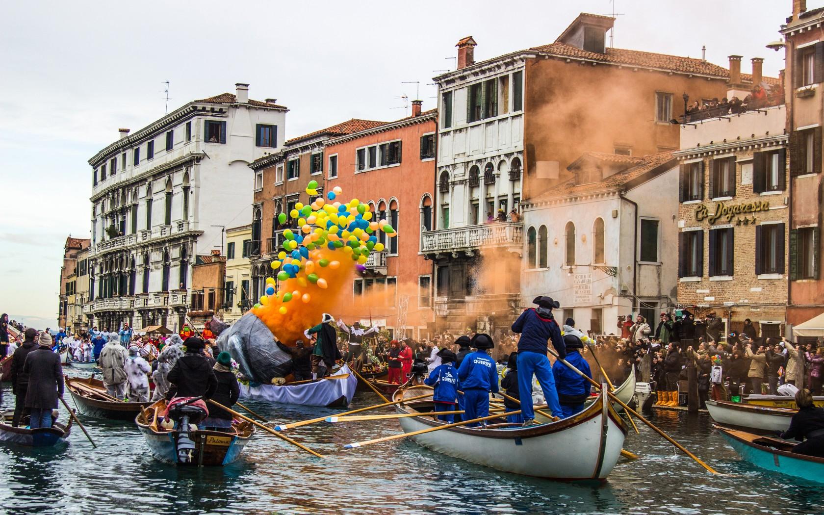 In Pictures: 13 Striking Image Of Venice Carnival