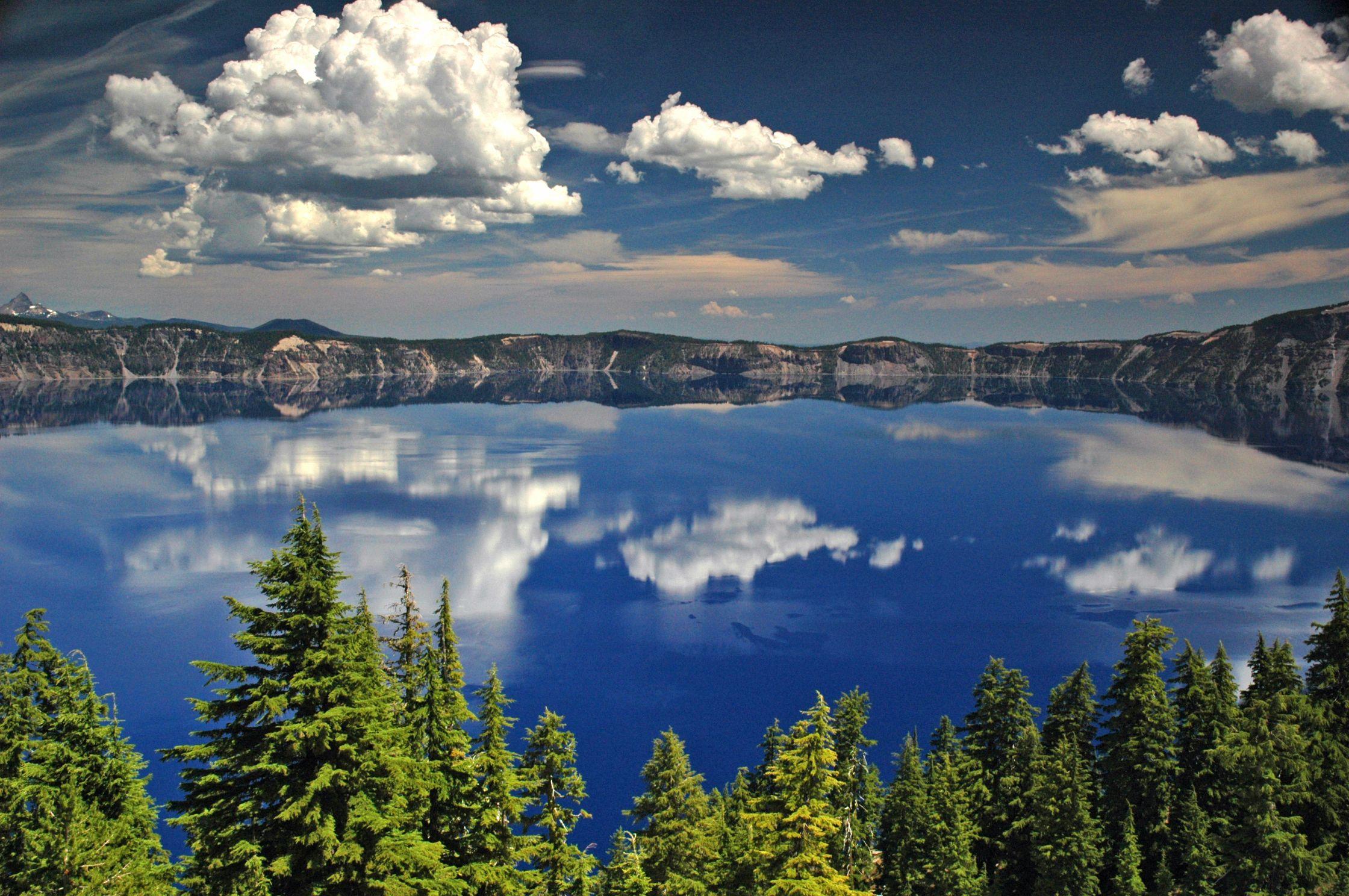 Earth Crater Lake wallpapers