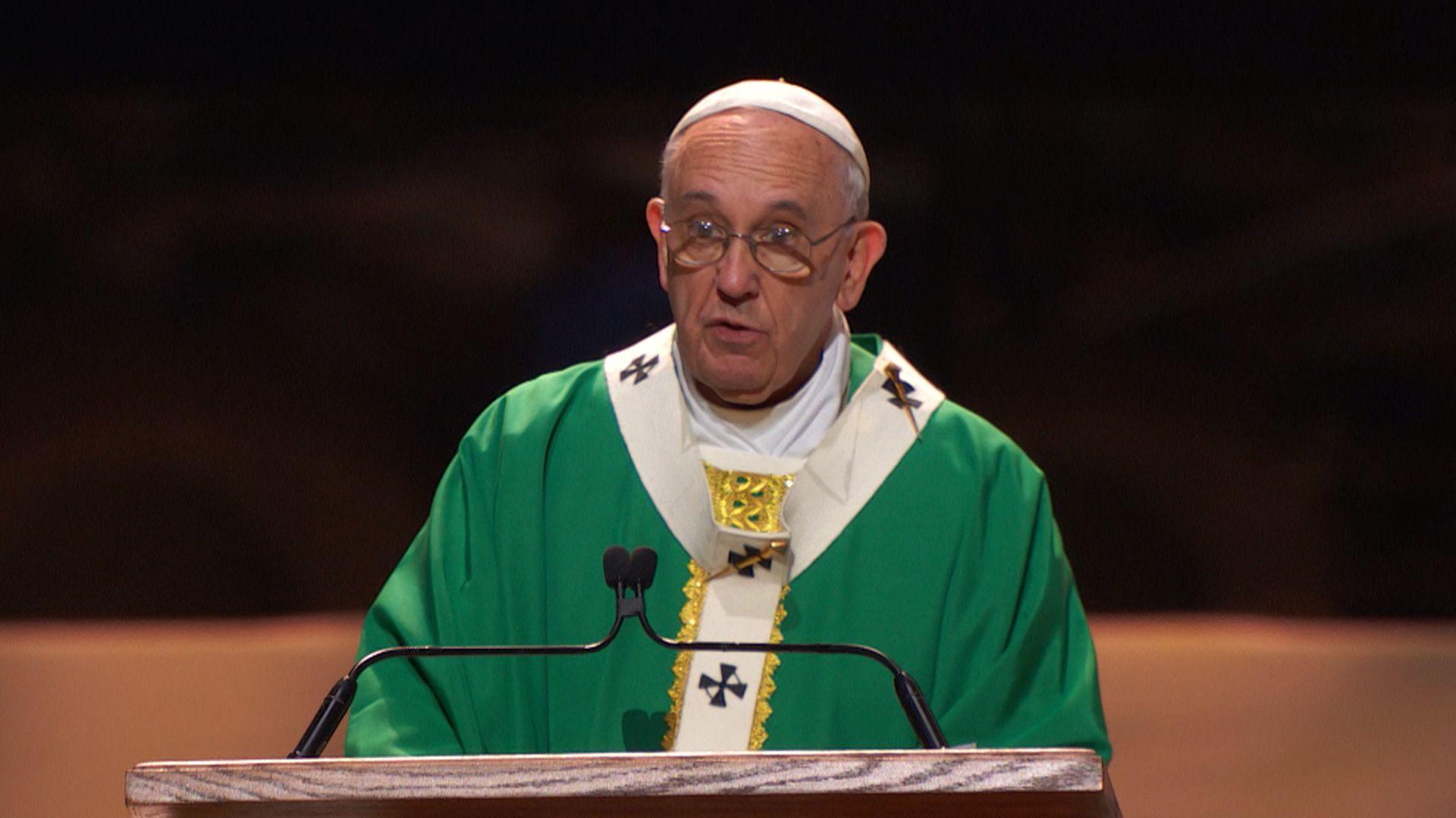 Pope Francis Celebrates Mass at Madison Square Garden