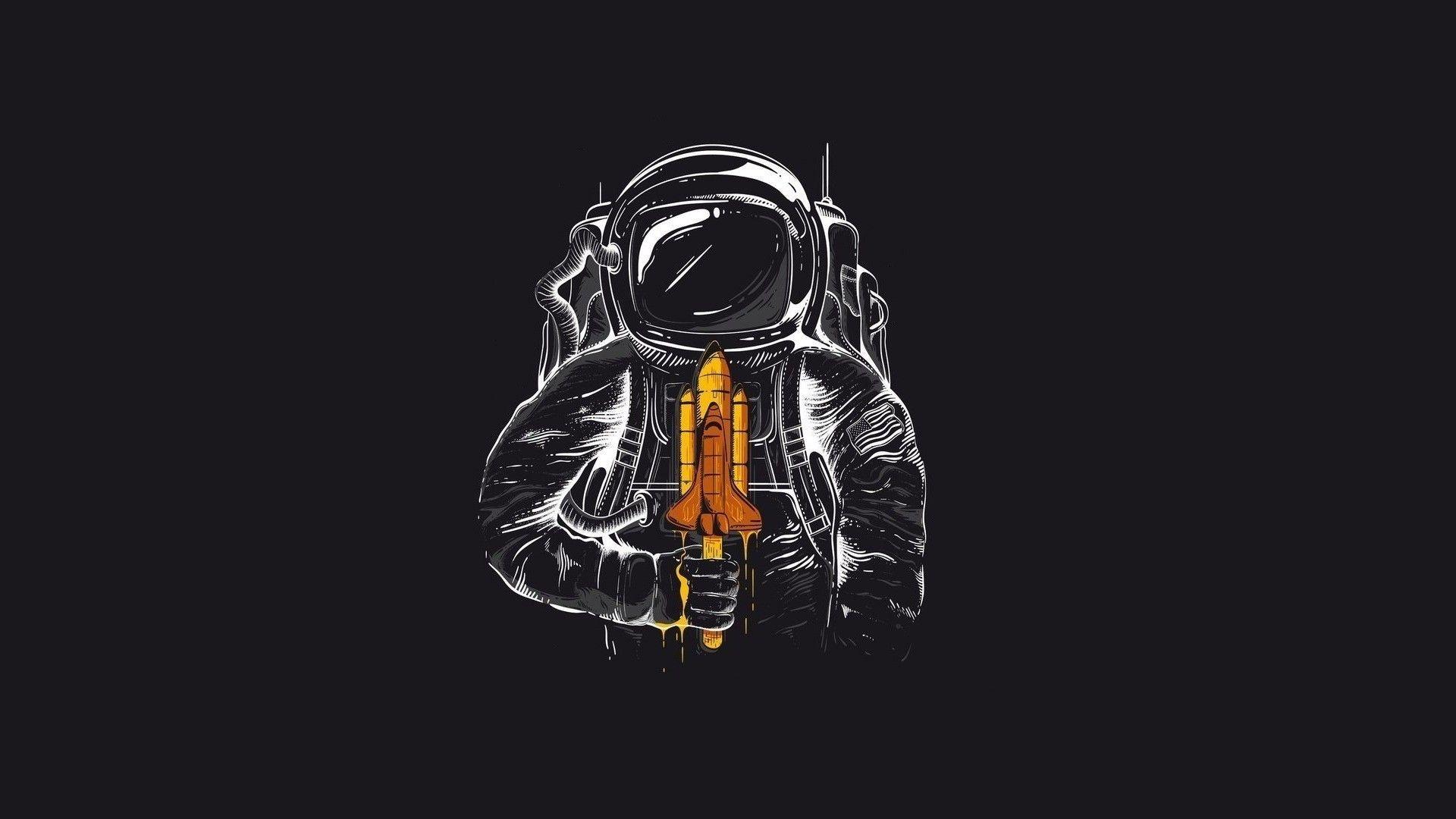 Minimalist Astronaut : wallpapers