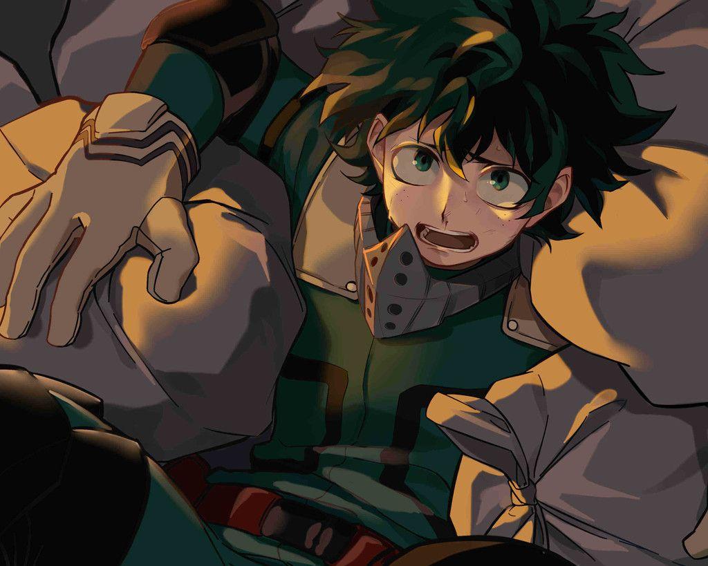 Izuku Midoriya, My hero academia, feared, anime boy wallpapers