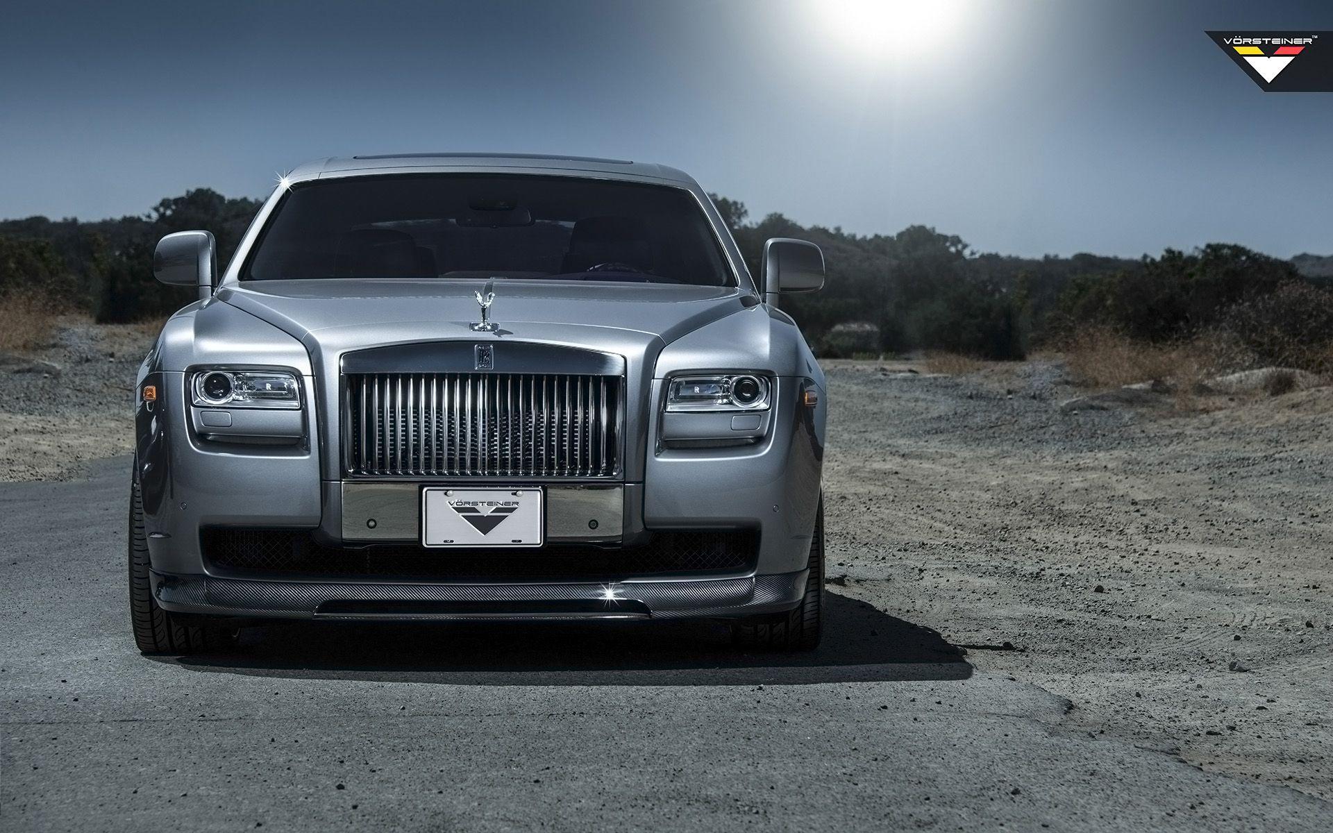 2014 Vorsteiner Rolls Royce Ghost Silver Wallpapers