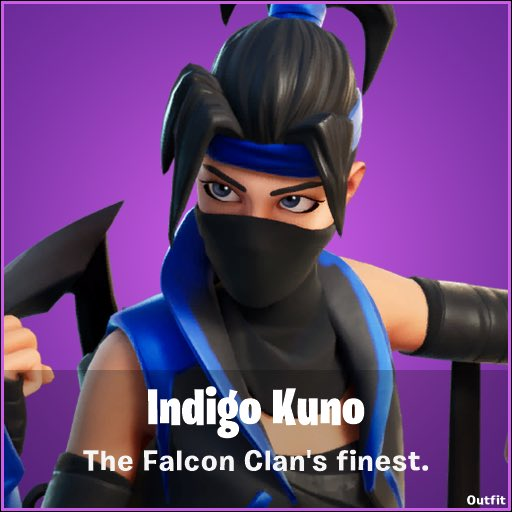 Indigo Kuno Fortnite wallpapers