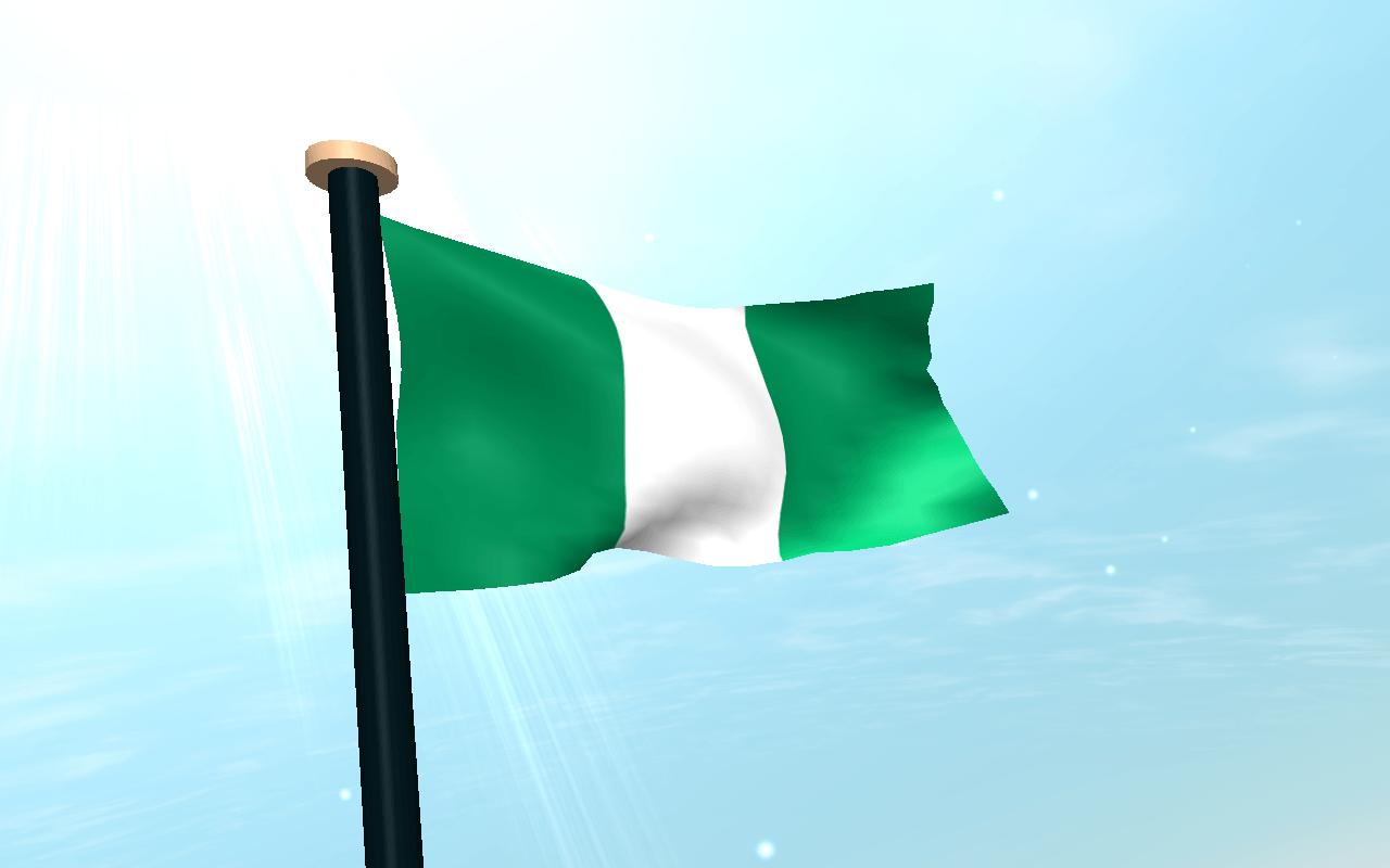 Nigeria Flag 3D Free Wallpapers