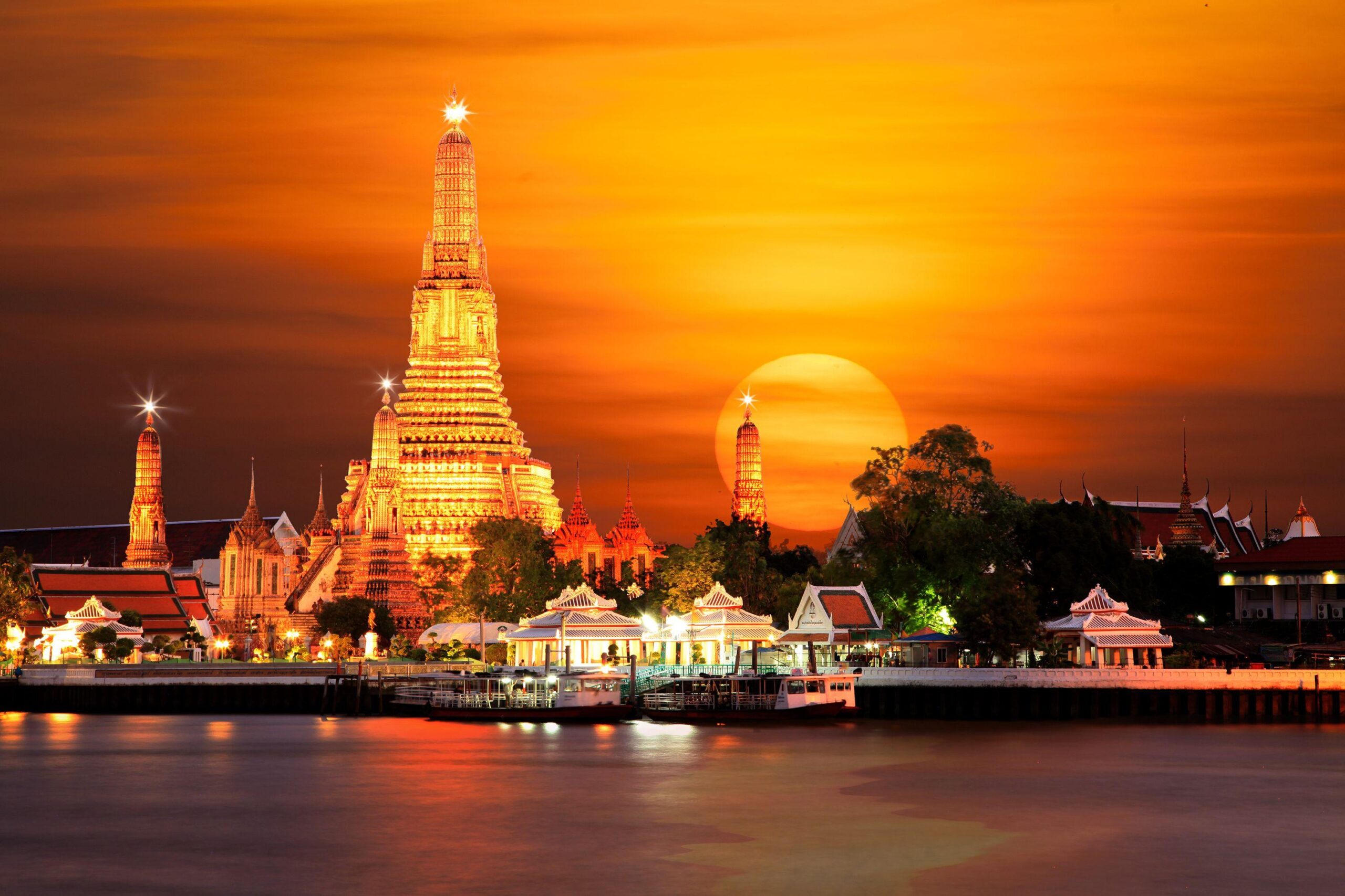 Wat Arun Bangkok Thailand Wallpapers