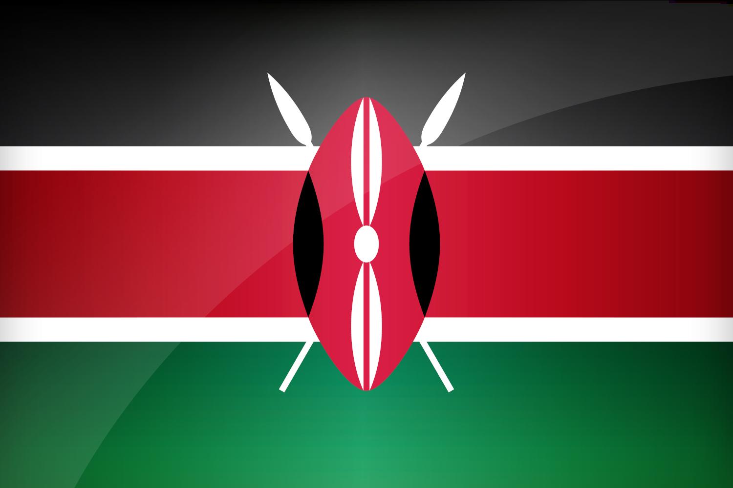 Flag Kenya