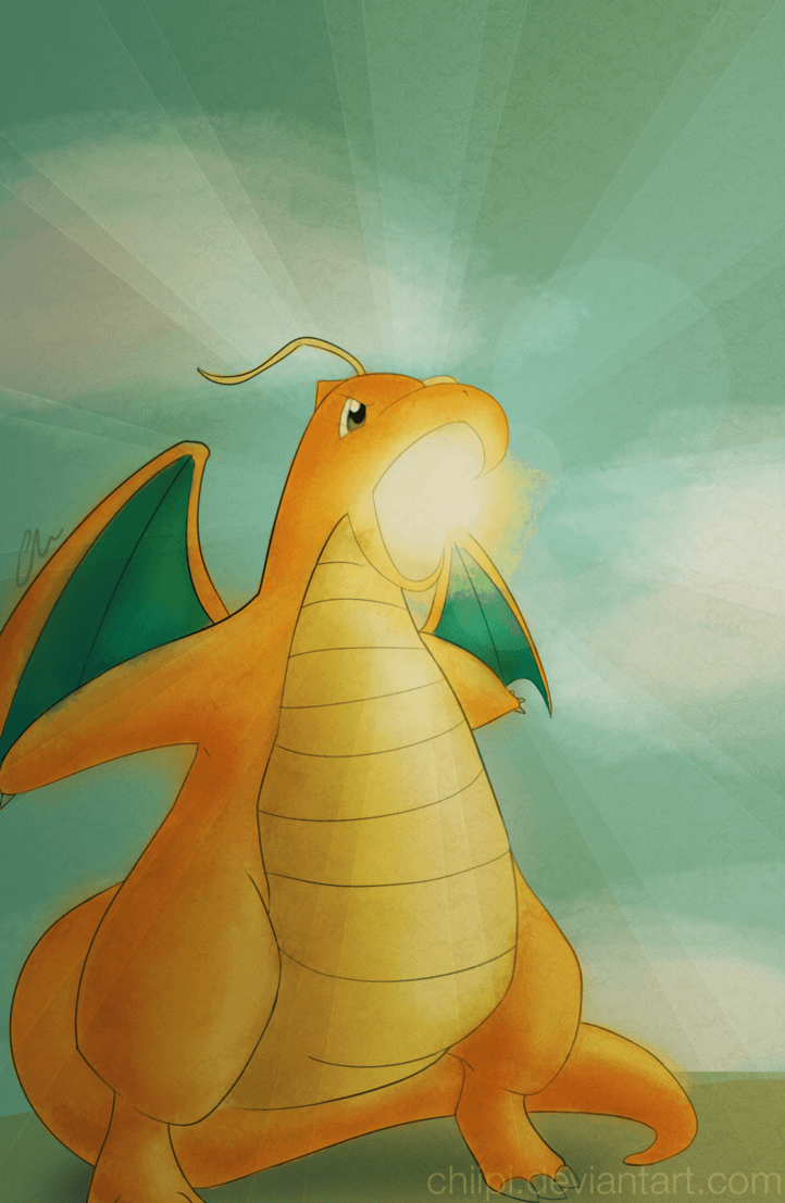 Dragonite’s Hyper Beam by chiipi